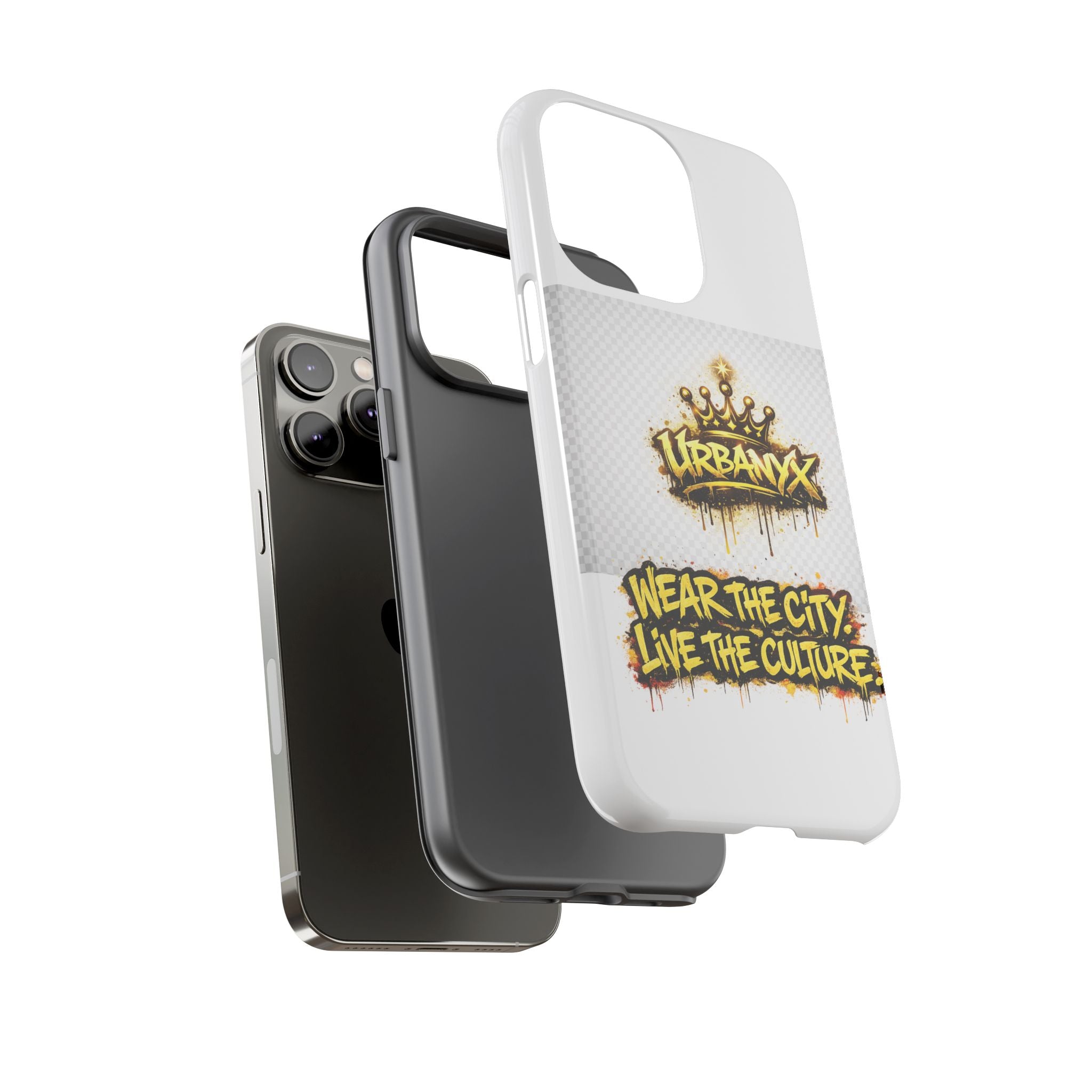 Phone Case - UrbanX Graffiti "Wear the City, Live the Culture" Protective Tough Case