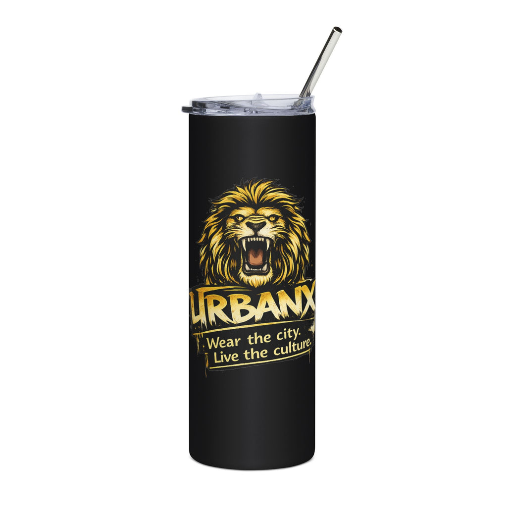 Urbanyx Tumbler — UrbanX Lion Logo 20oz Stainless Steel Travel Cup