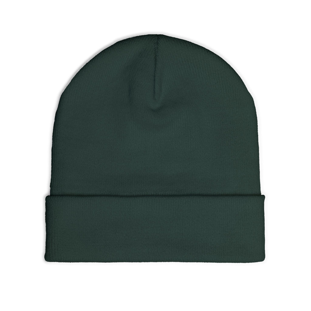 Urbanyx Embroidered Crown Knit Beanie — "Save the Cats, Save the Culture"