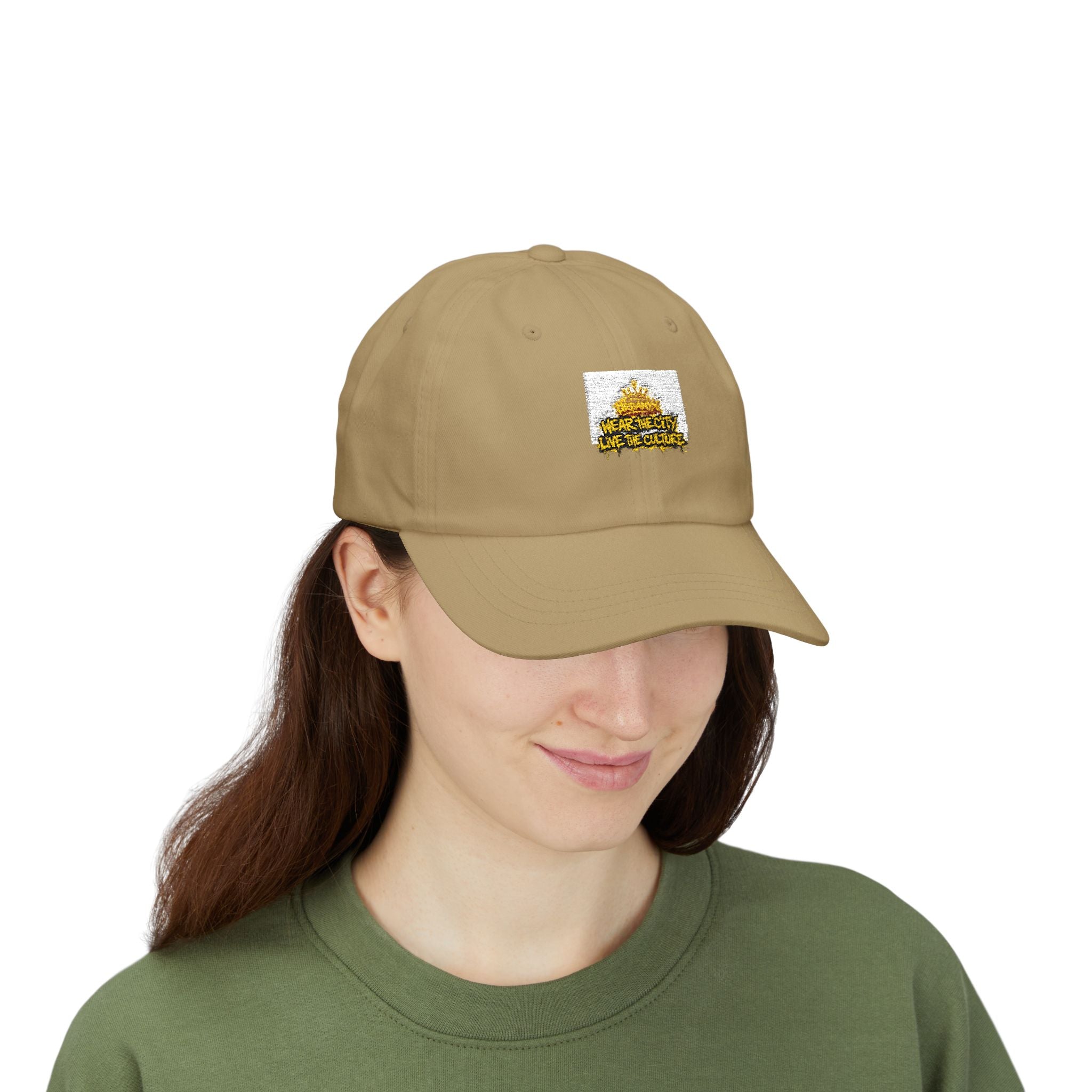 Dad Cap — 'Leader of the Pack' Graffiti-Style Embroidered Hat