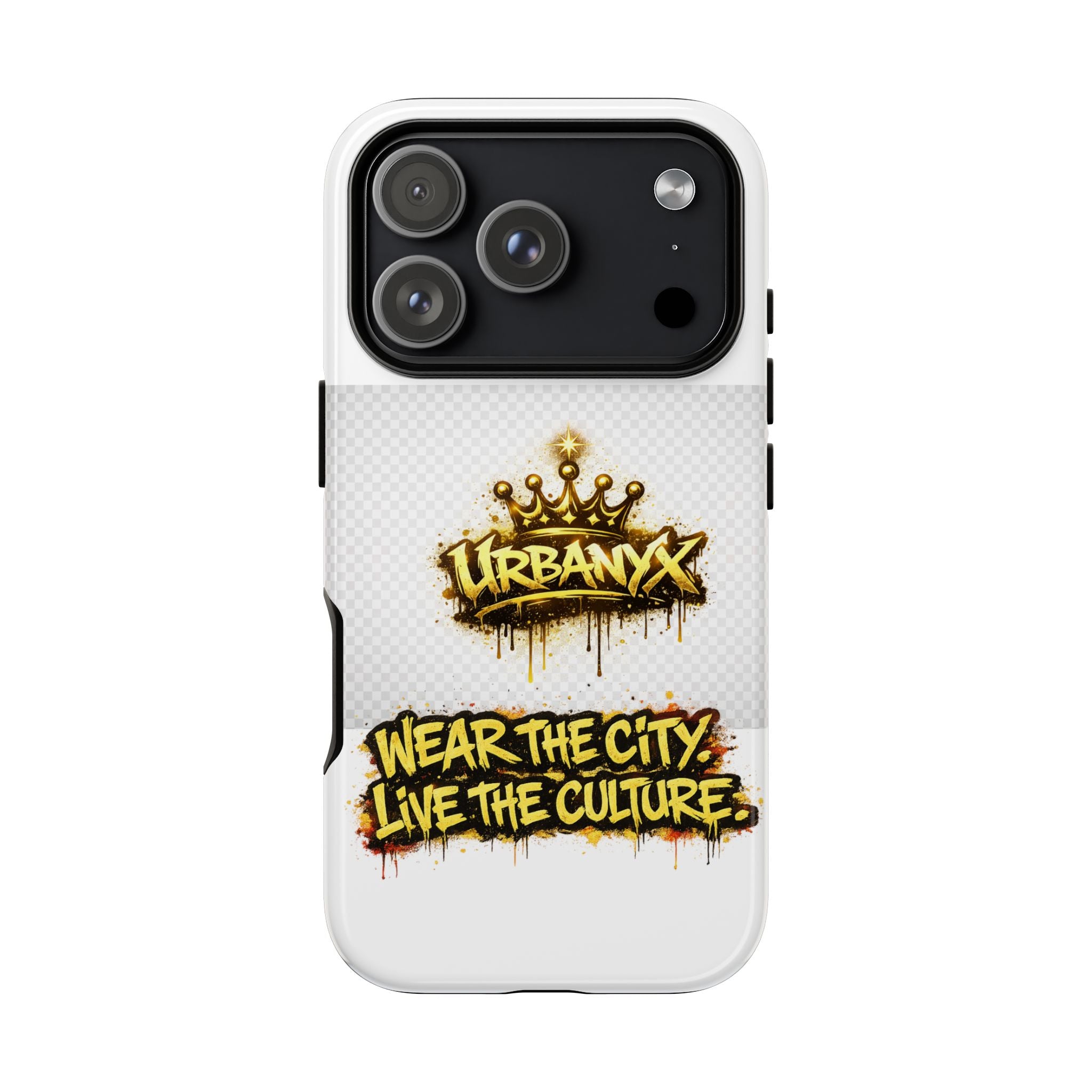 Phone Case - UrbanX Graffiti "Wear the City, Live the Culture" Protective Tough Case
