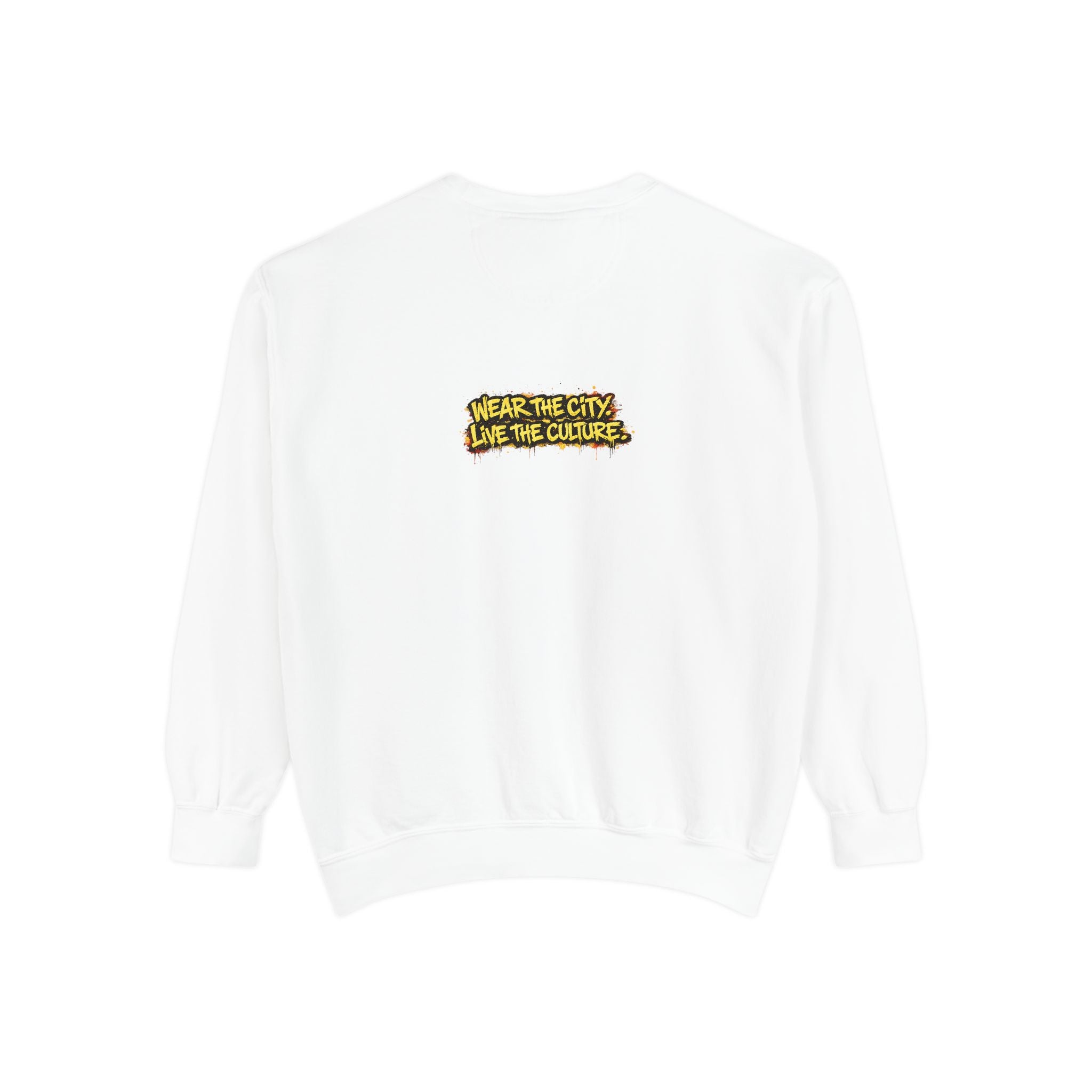 Urbanyx City Crewneck Sweatshirt — "Wear The City, Like The Culture" Graphic