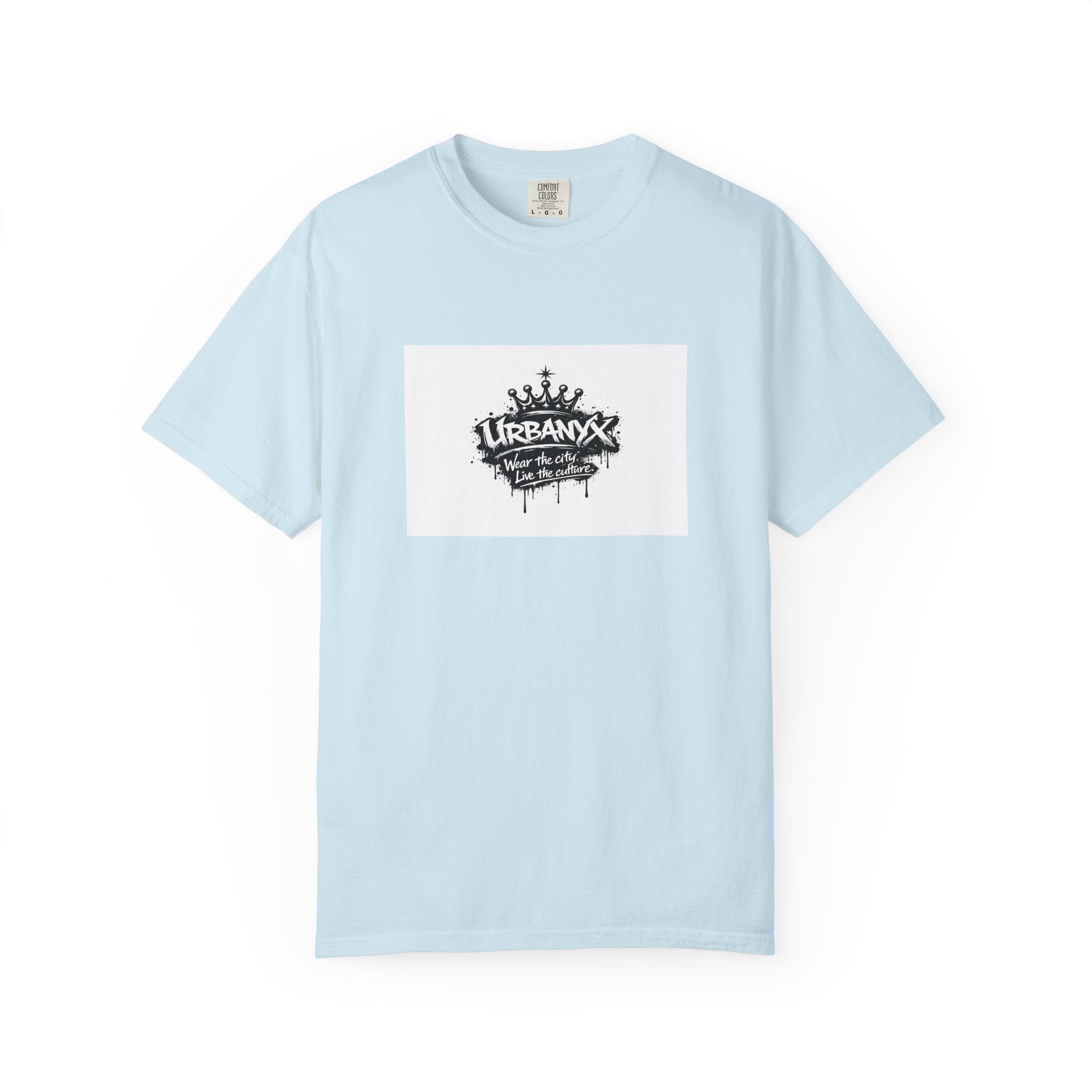 Urban Crown Graphic T-Shirt — "URBANYC" Distressed Logo Tee