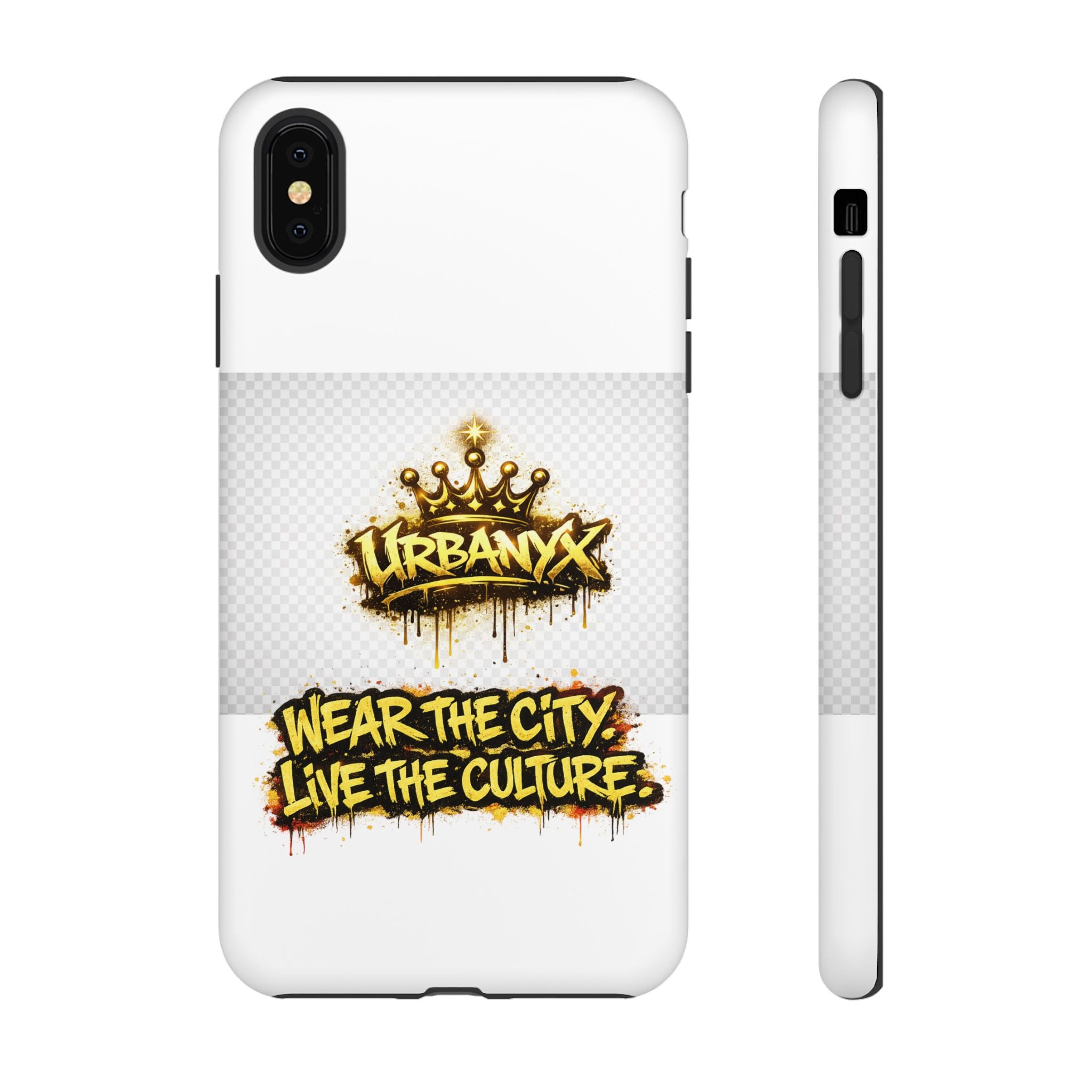 Phone Case - UrbanX Graffiti "Wear the City, Live the Culture" Protective Tough Case