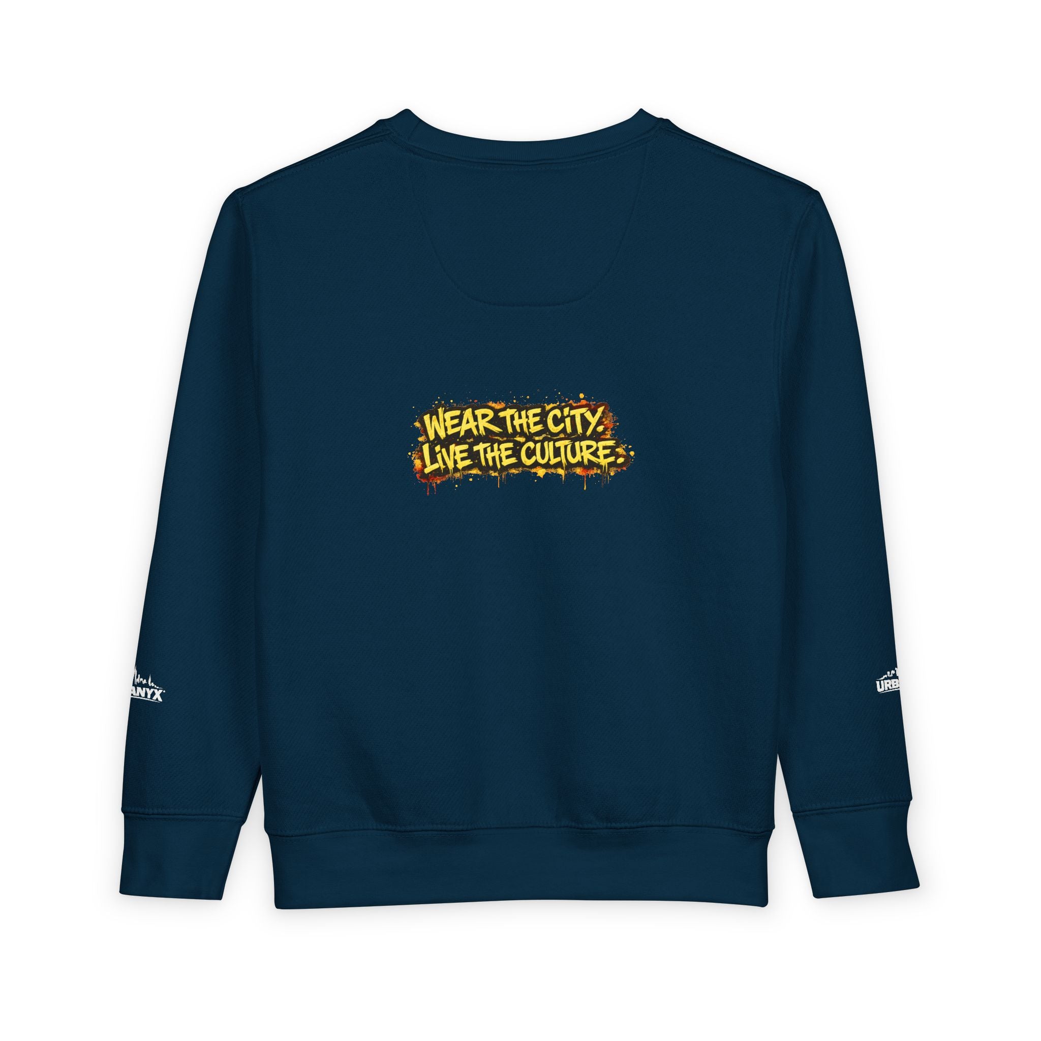 Urbanyx Toddler Sweatshirt — 'Wear the City, Live the Culture' Urban Kids Crewneck