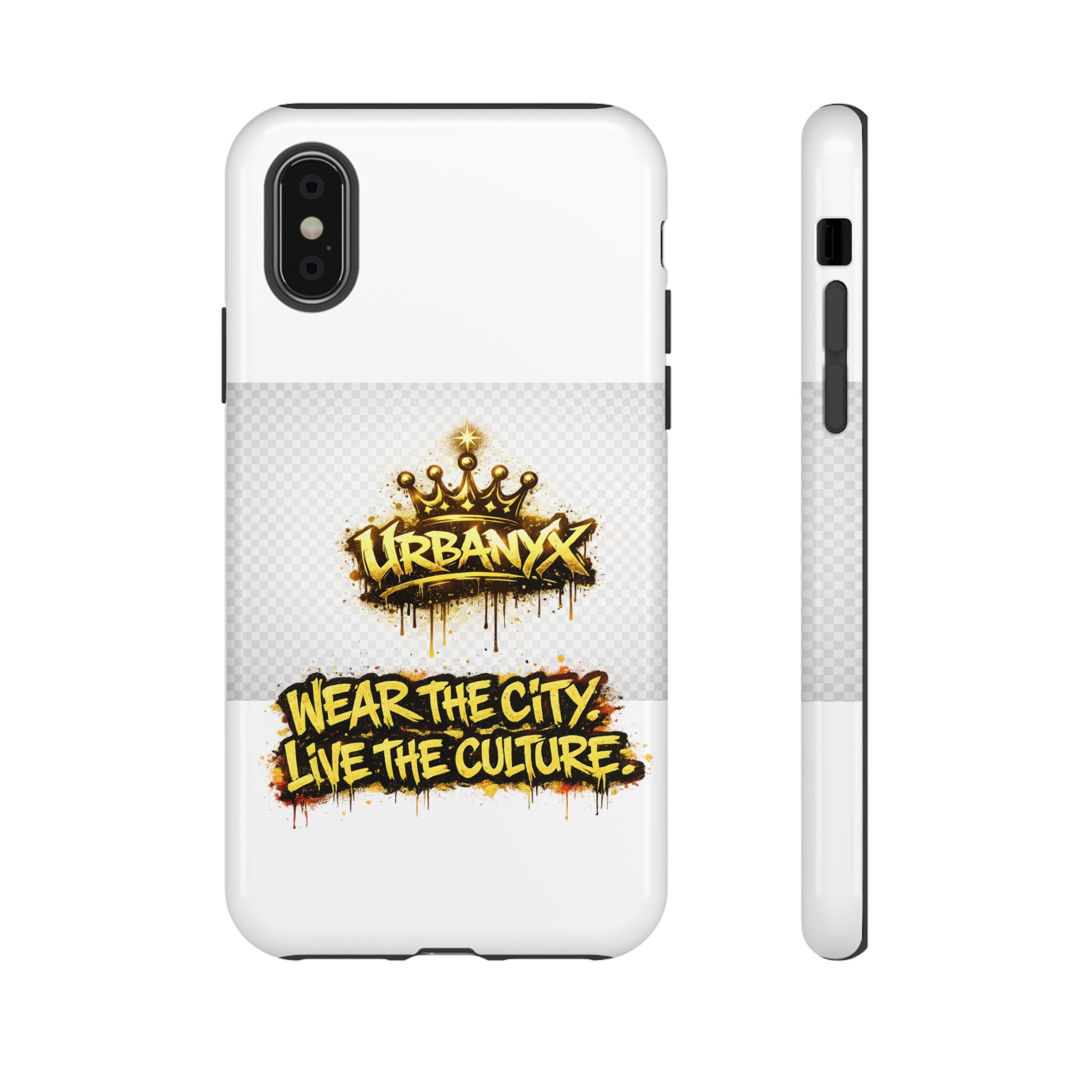 Phone Case - UrbanX Graffiti "Wear the City, Live the Culture" Protective Tough Case