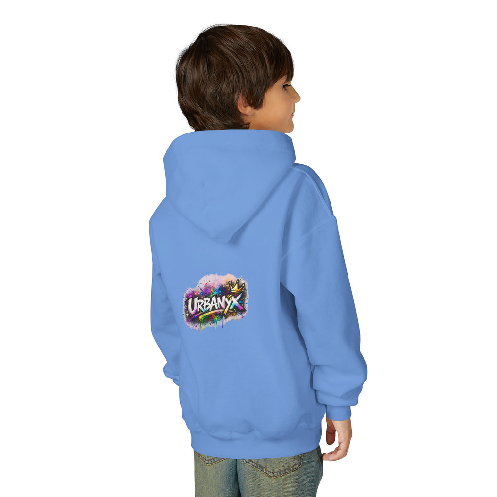 Urbanyx Youth Hoodie with Urban Graffiti 'UrbanX' Logo