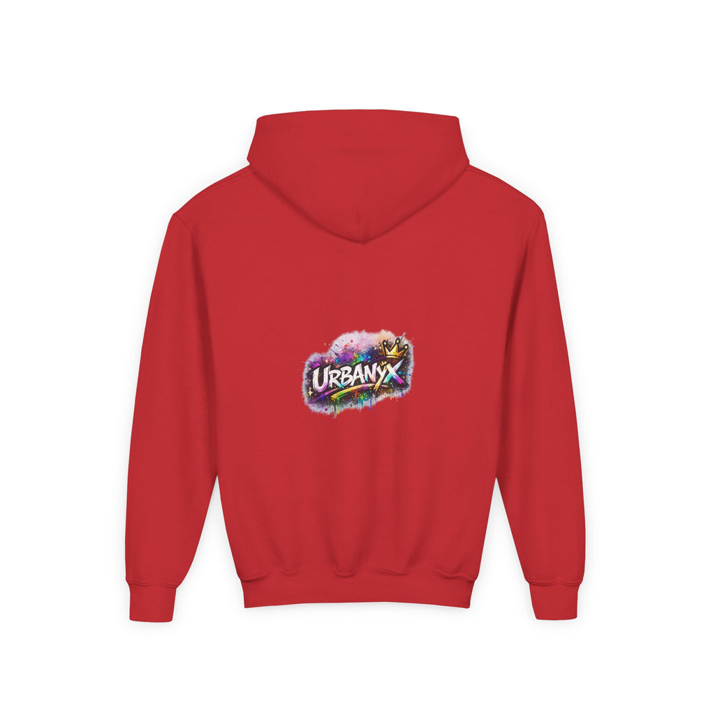 Urbanyx Youth Hoodie with Urban Graffiti 'UrbanX' Logo