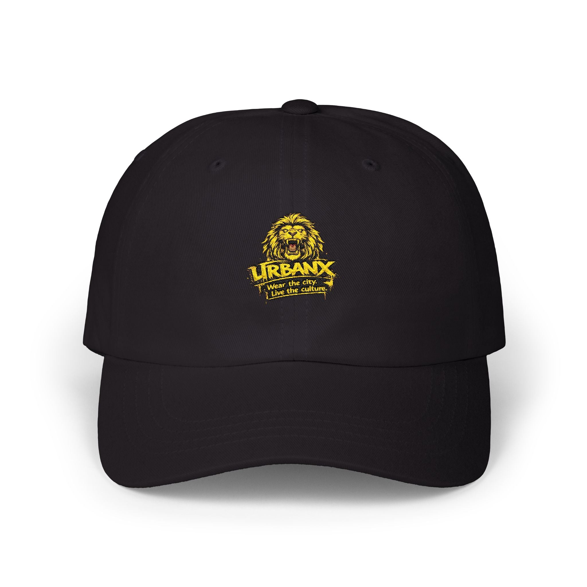 Urbanyx Dad Cap — UrbanX Lion Logo Embroidered Baseball Hat