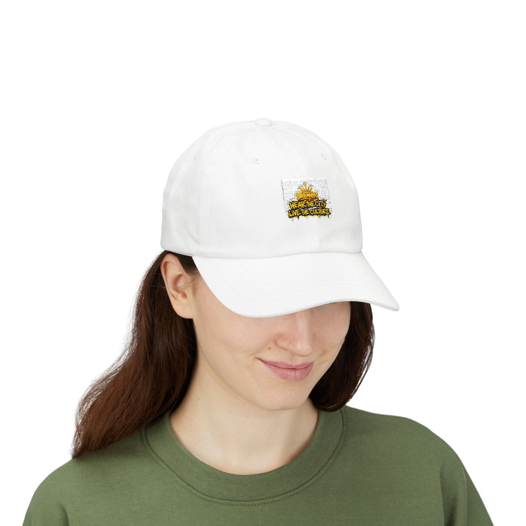 Dad Cap — 'Leader of the Pack' Graffiti-Style Embroidered Hat