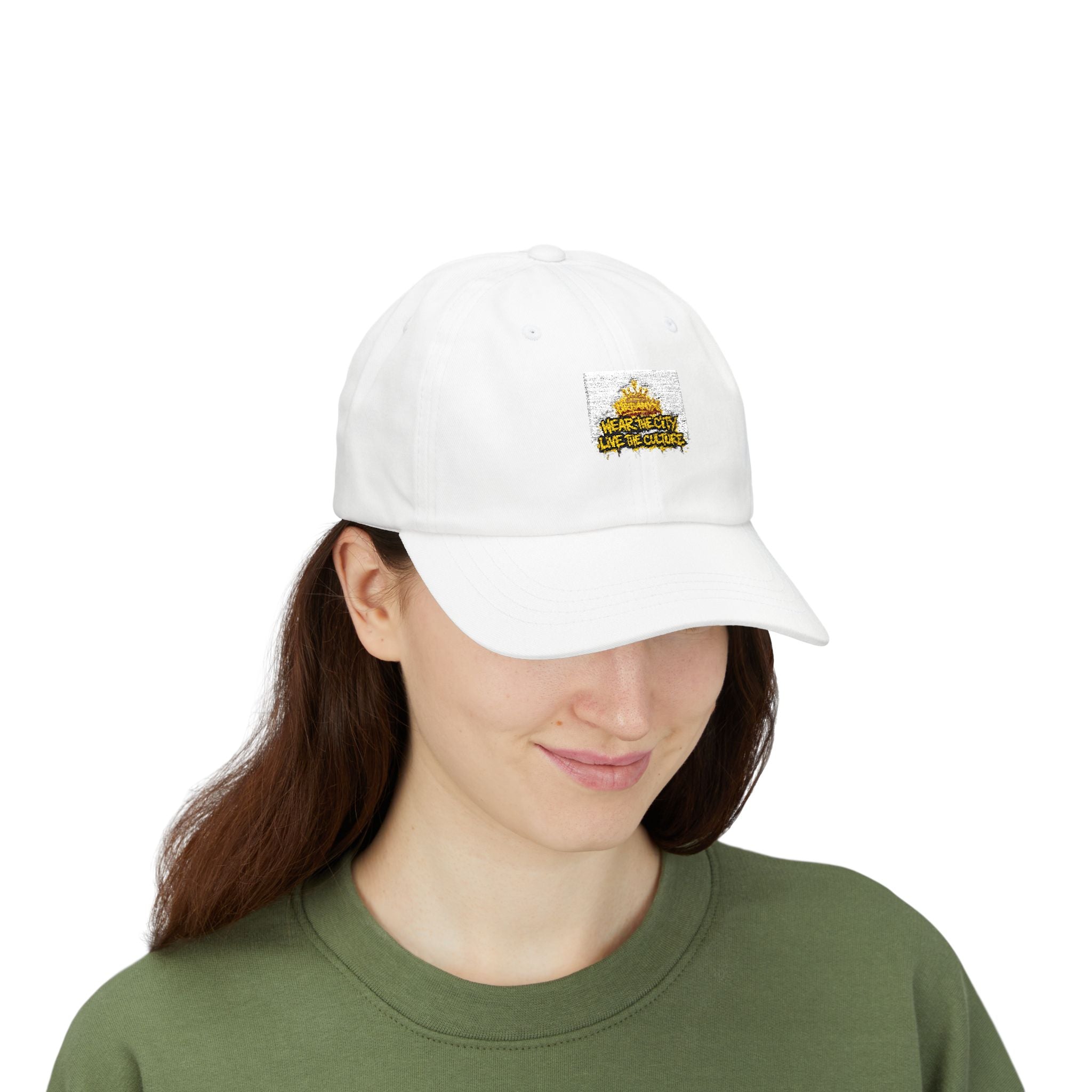 Dad Cap — 'Leader of the Pack' Graffiti-Style Embroidered Hat
