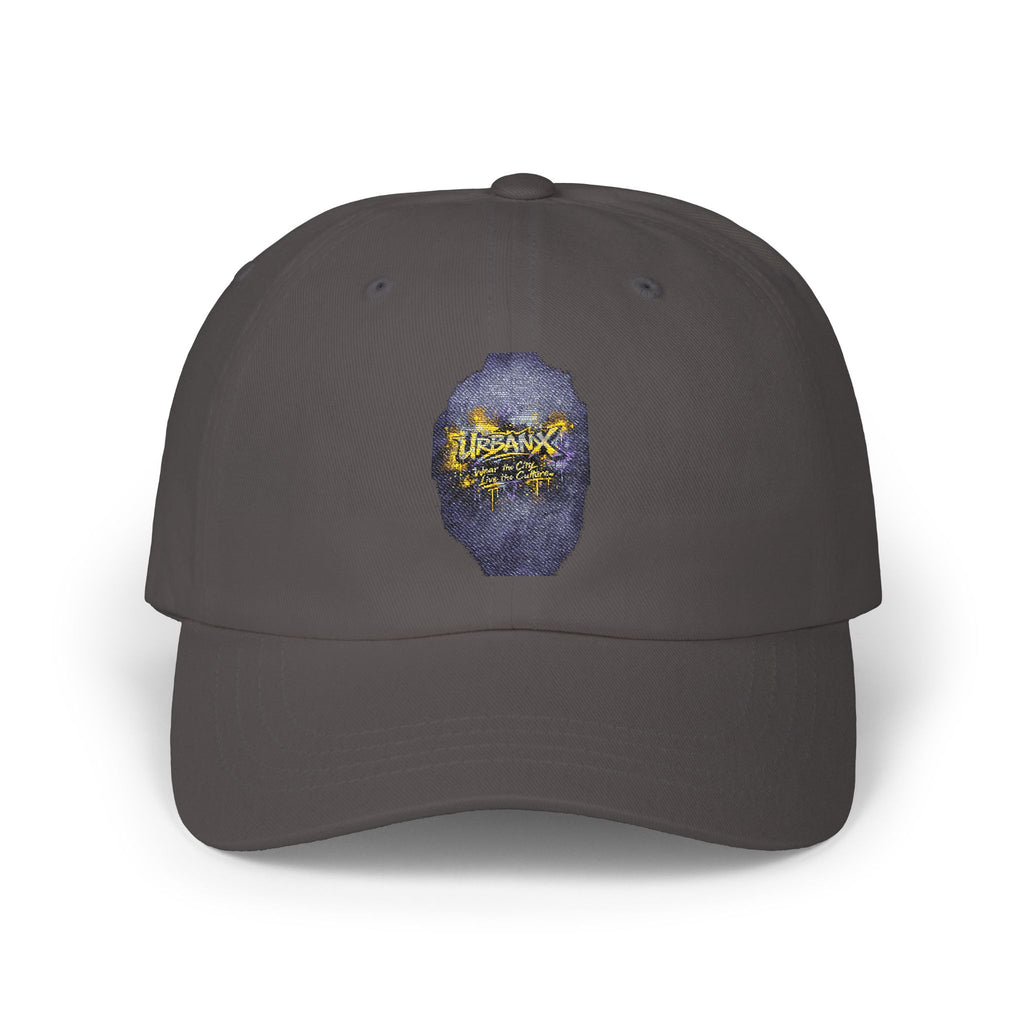 Urbanyx — Purple Glitter Jar Design "Thanks A Bunch" Embroidered Hat