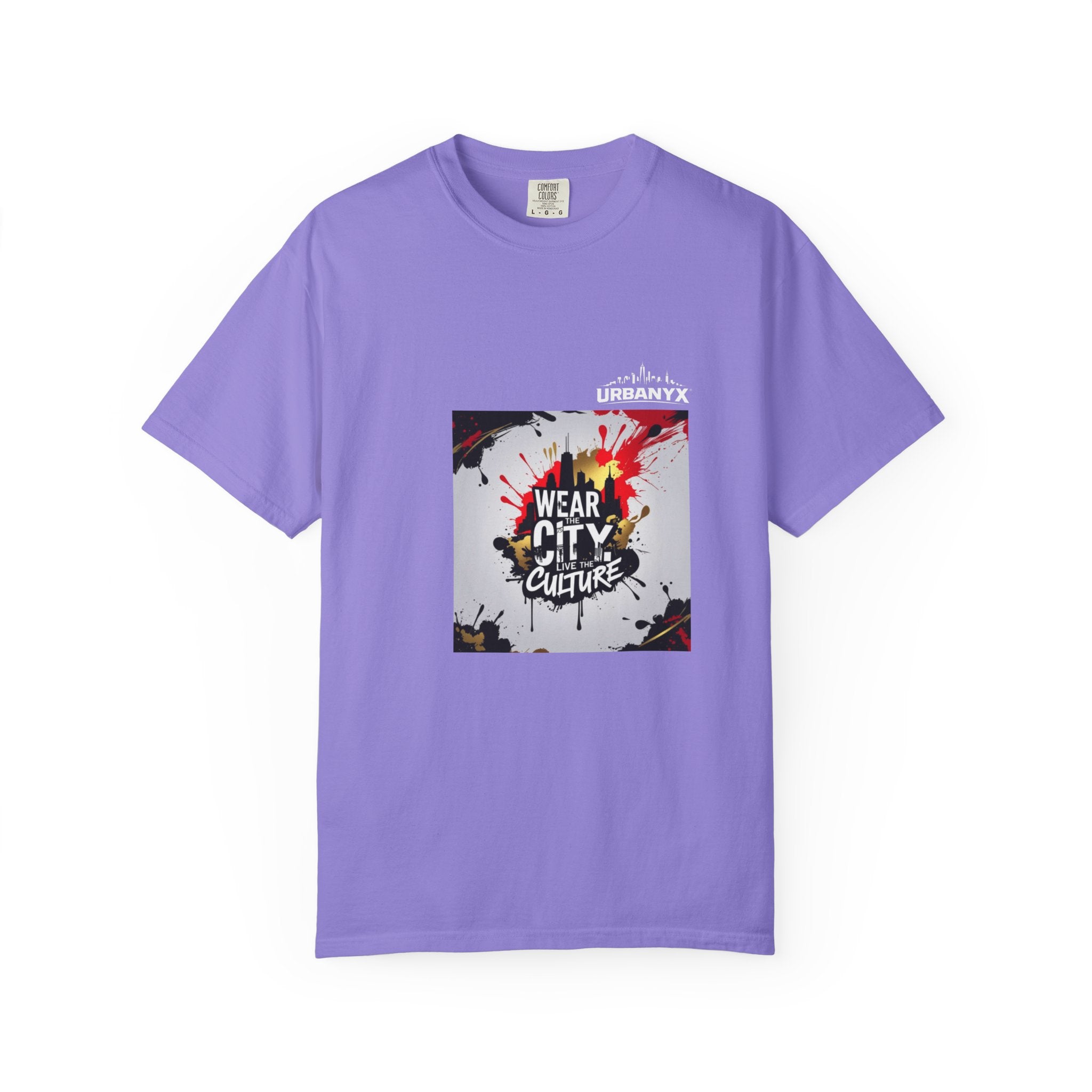 UrbanyX City Culture Splash T-Shirt — "Wear City Culture" Graphic Tee