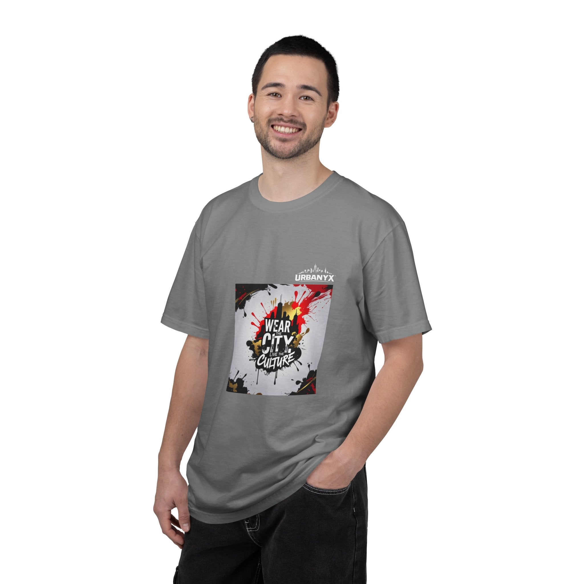 UrbanyX City Culture Splash T-Shirt — "Wear City Culture" Graphic Tee