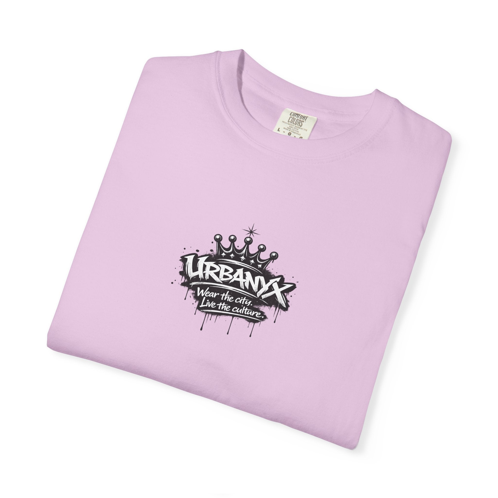 UrbanX Crown Logo T-Shirt — Small Chest Graphic Streetwear Tee