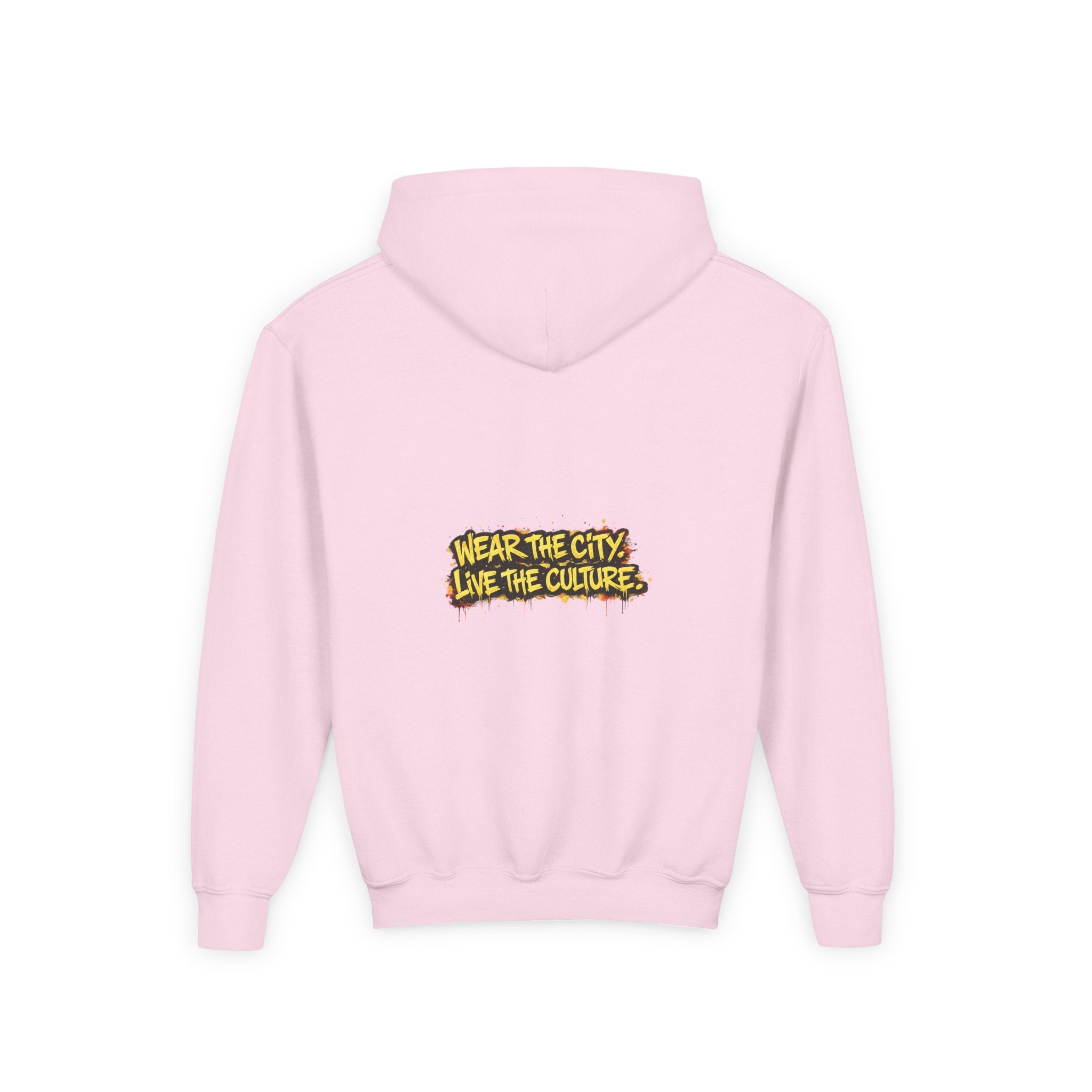 UrbanyX Youth Hoodie — UrbanX Graffiti Crown "Wear the City, Live the Culture" Streetwear