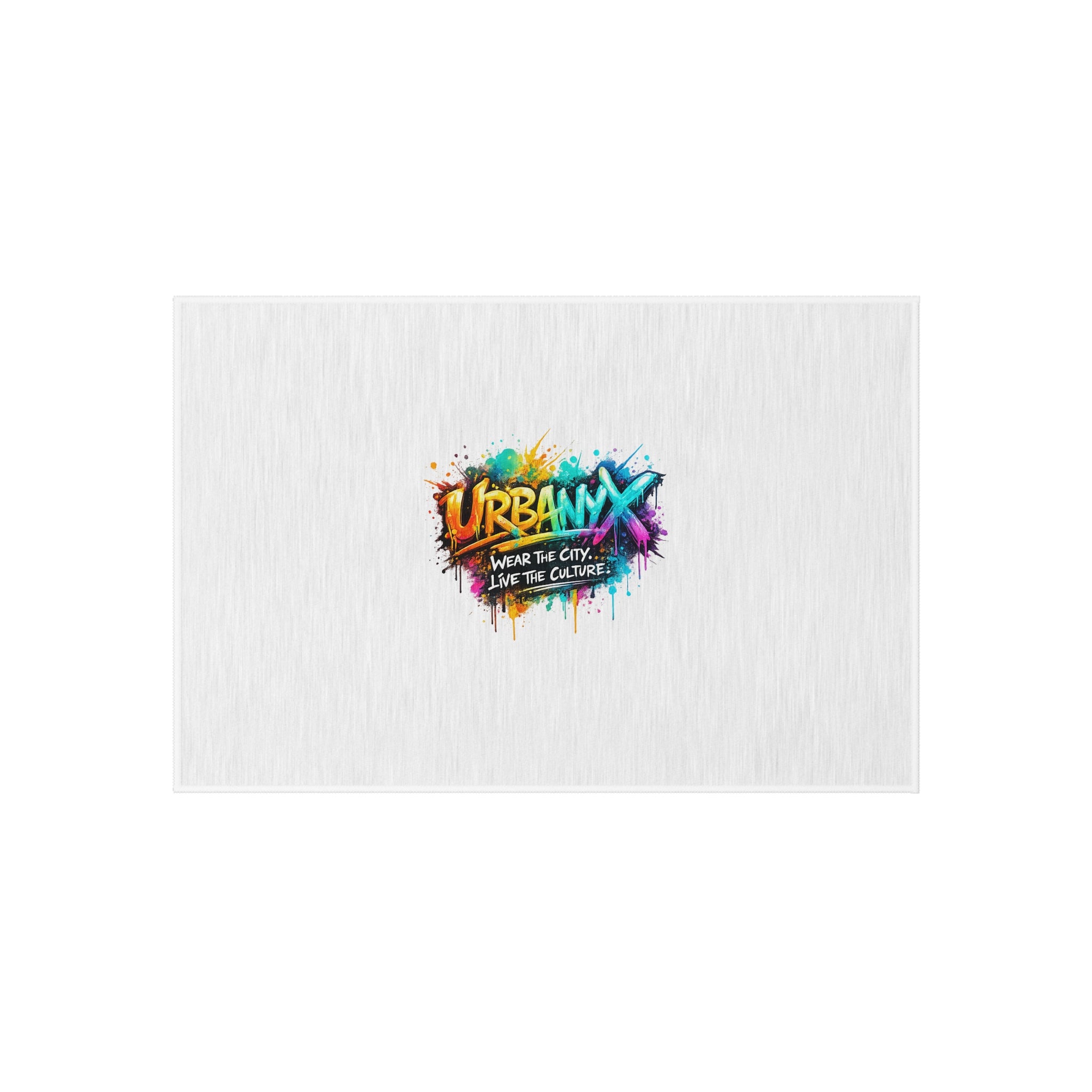 Urbanyx Graffiti Outdoor Rug — Colorful Street Art Doormat
