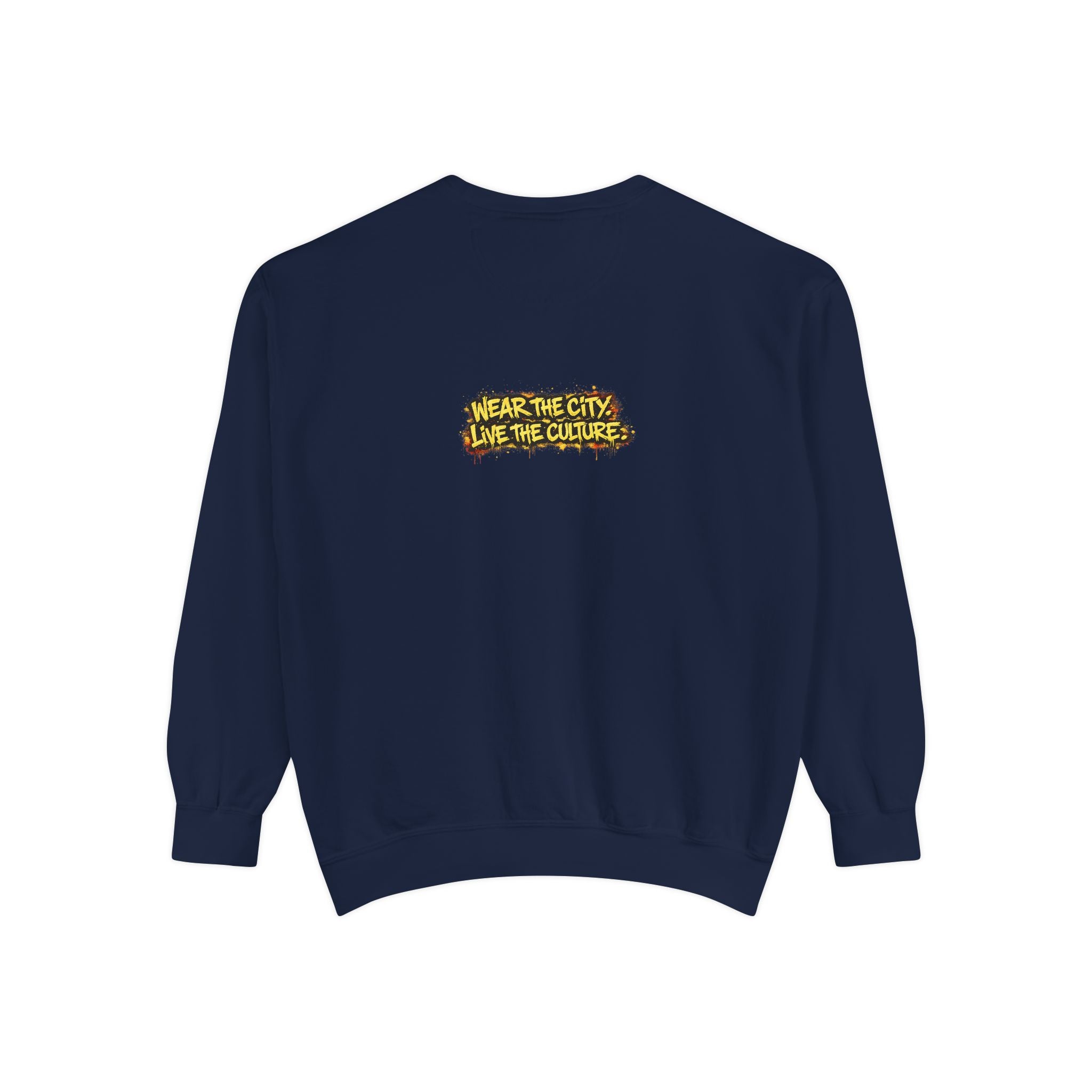 Urbanyx City Crewneck Sweatshirt — "Wear The City, Like The Culture" Graphic
