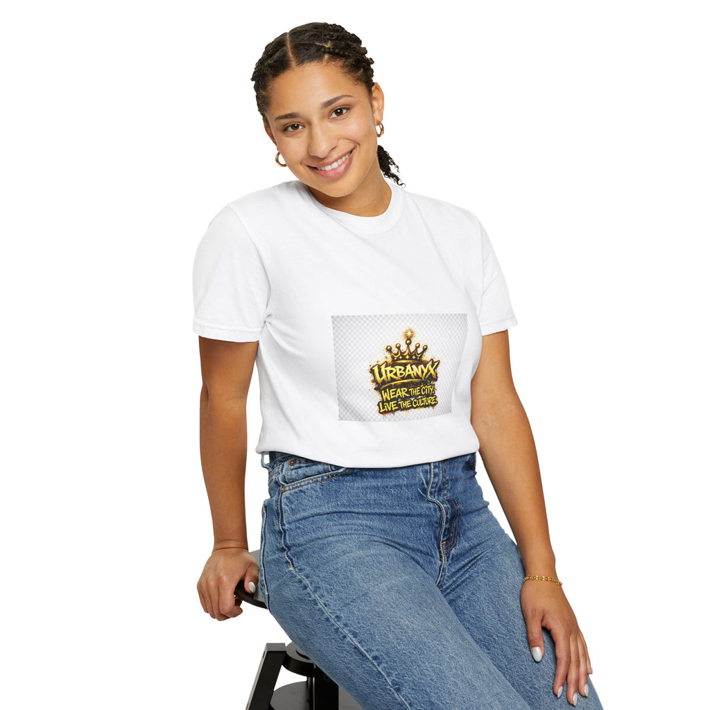 Urbanyx Crown T-Shirt — "Wear the City, Live the Culture" Streetwear Tee