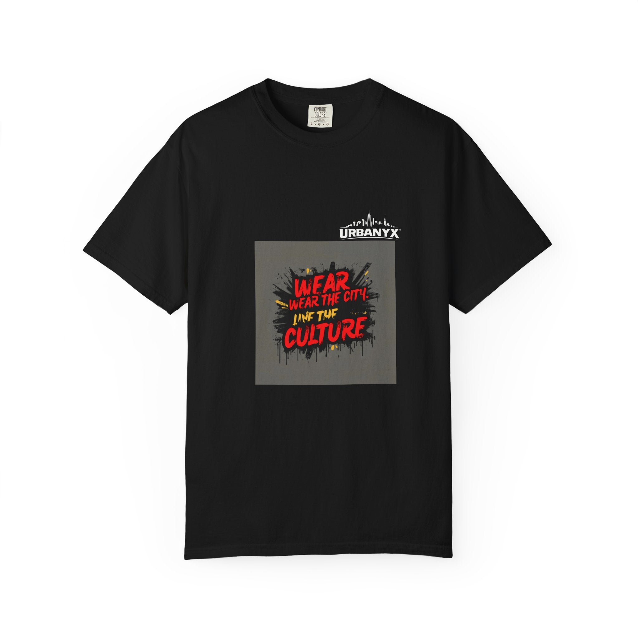 UrbanyX T-Shirt — "Wear the City, I'm the Culture" Graffiti Streetwear Tee
