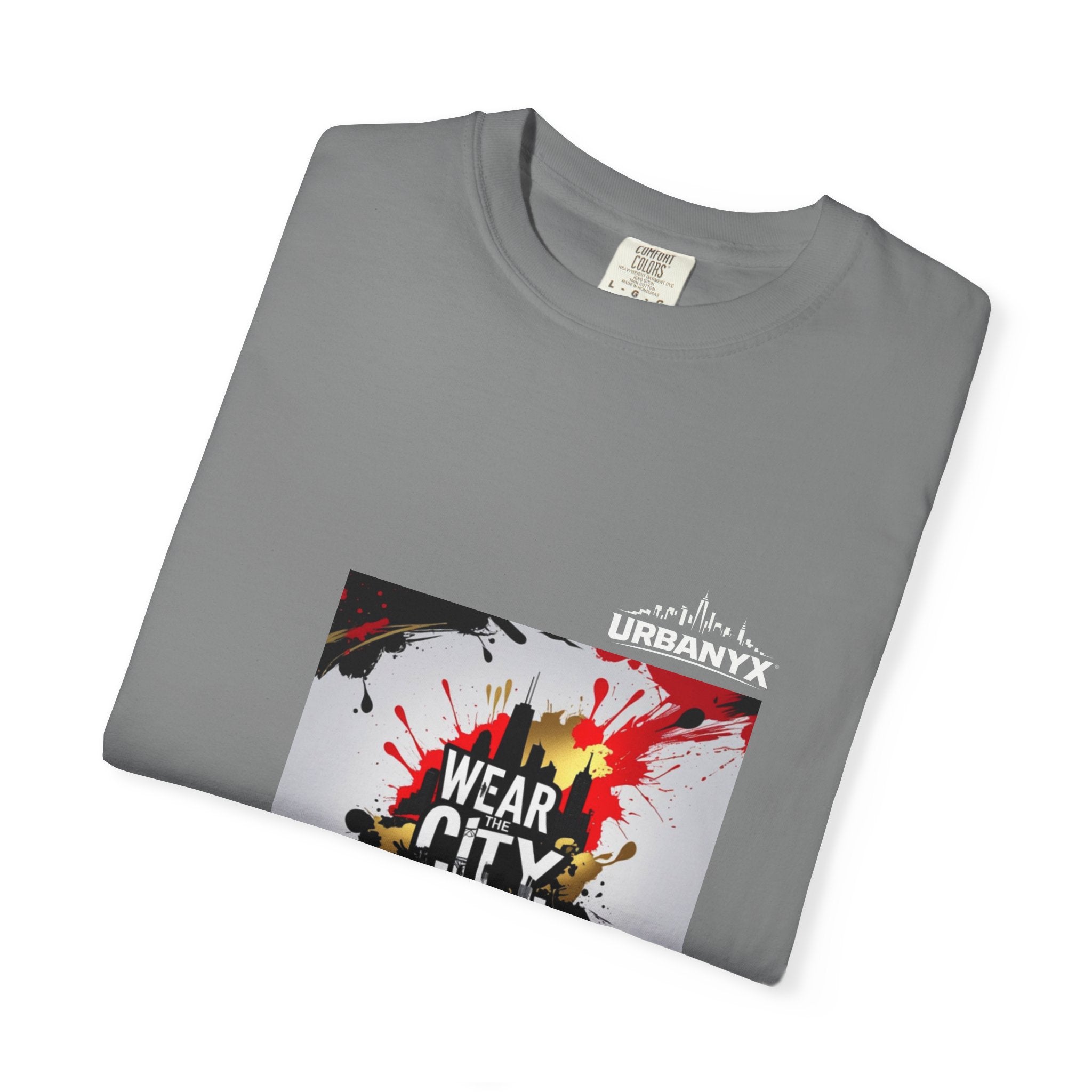 UrbanyX City Culture Splash T-Shirt — "Wear City Culture" Graphic Tee