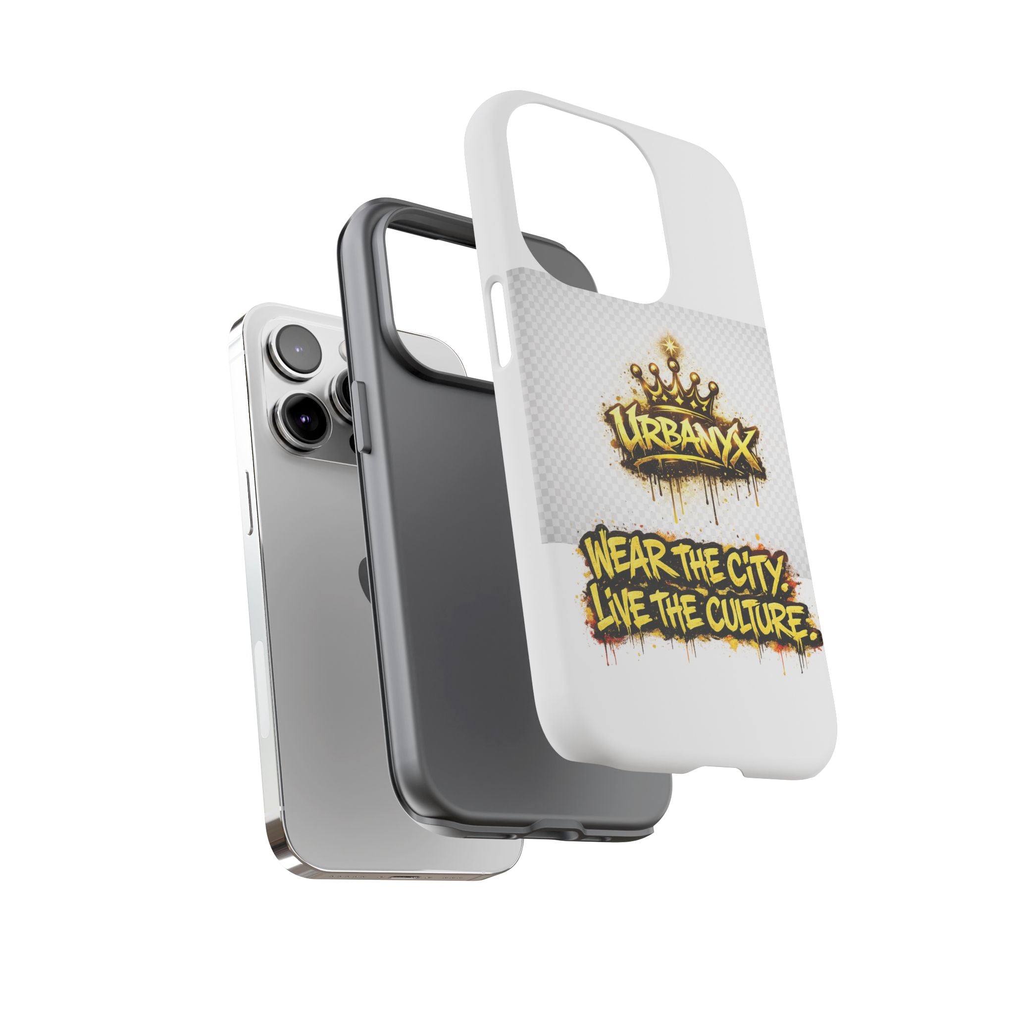 Phone Case - UrbanX Graffiti "Wear the City, Live the Culture" Protective Tough Case