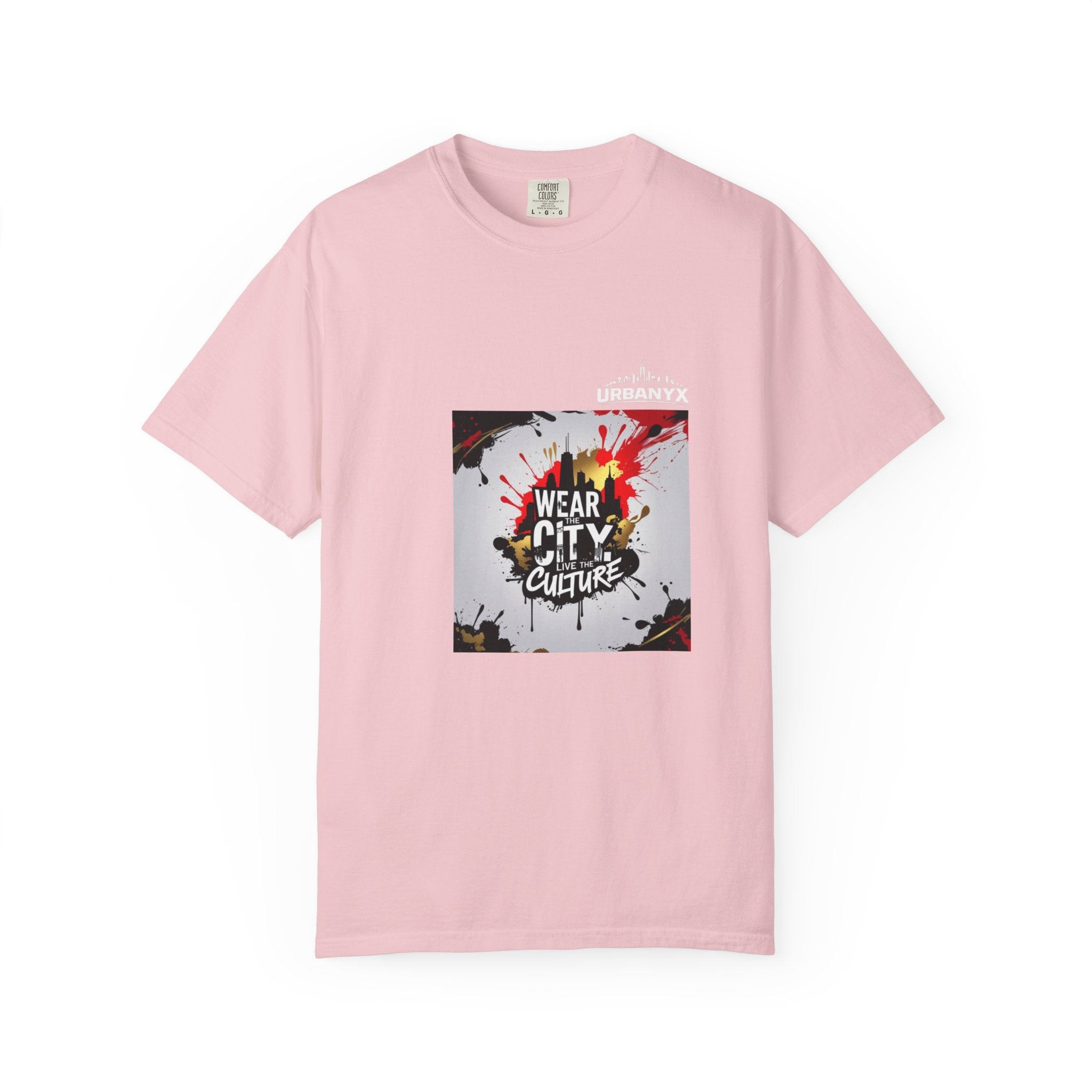 UrbanyX City Culture Splash T-Shirt — "Wear City Culture" Graphic Tee