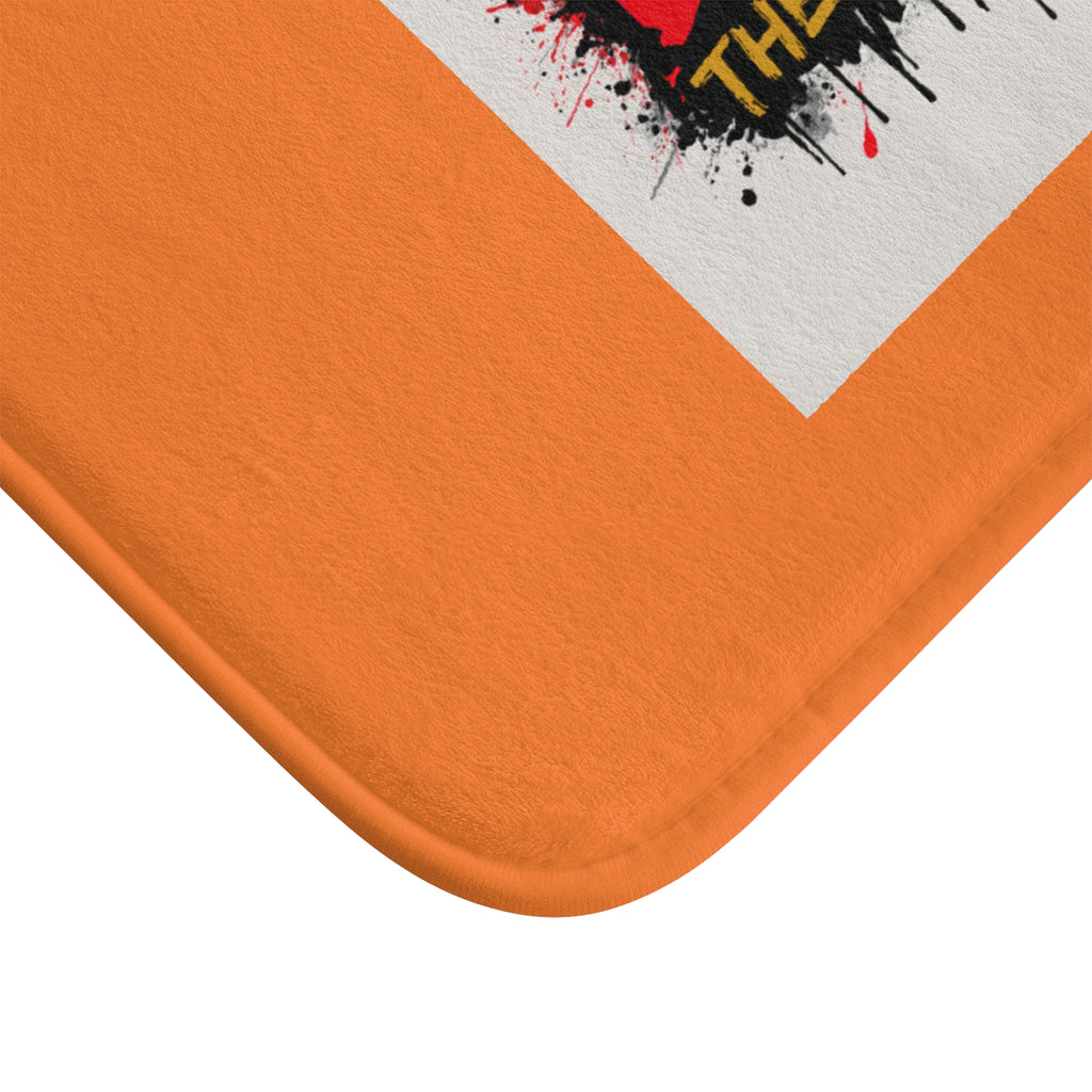 Bath Mat — "Wear the City. Live the Culture" Street Art Graphic