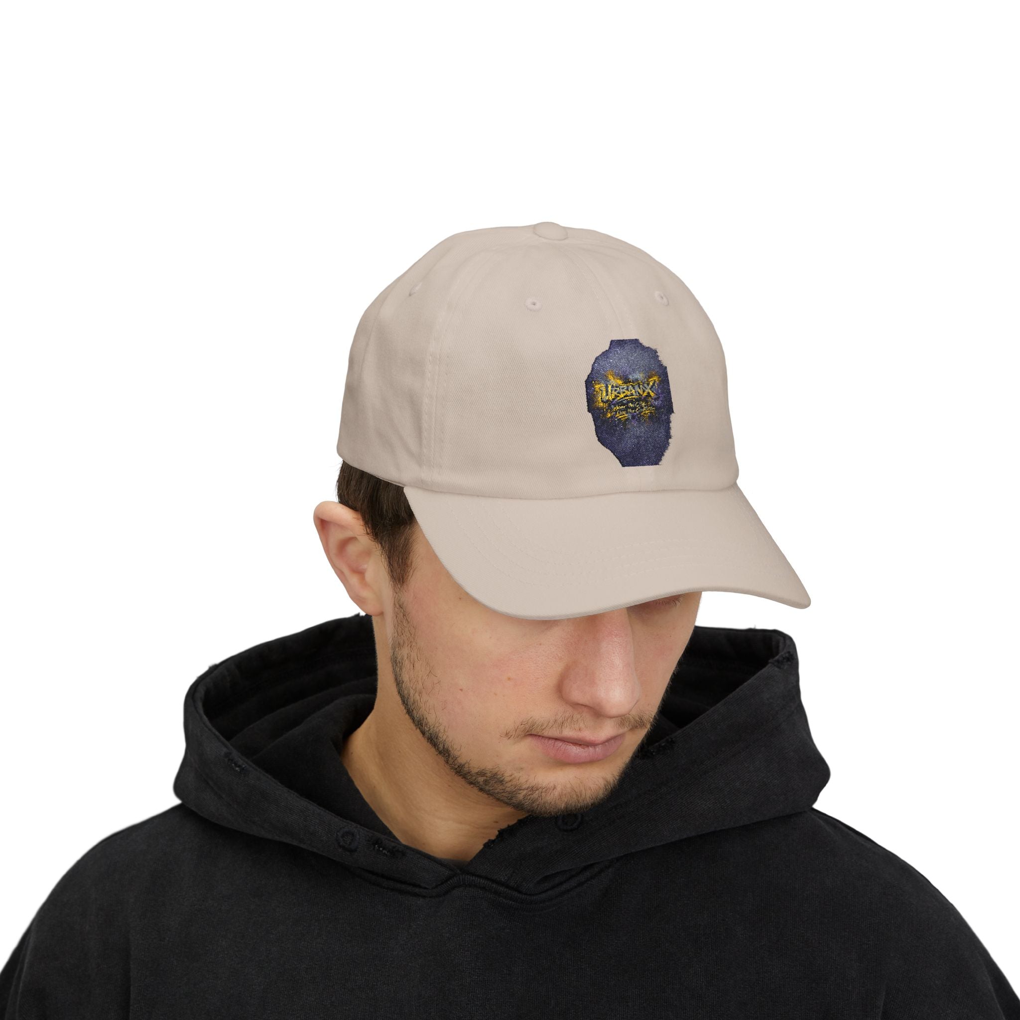 Urbanyx — Purple Glitter Jar Design "Thanks A Bunch" Embroidered Hat