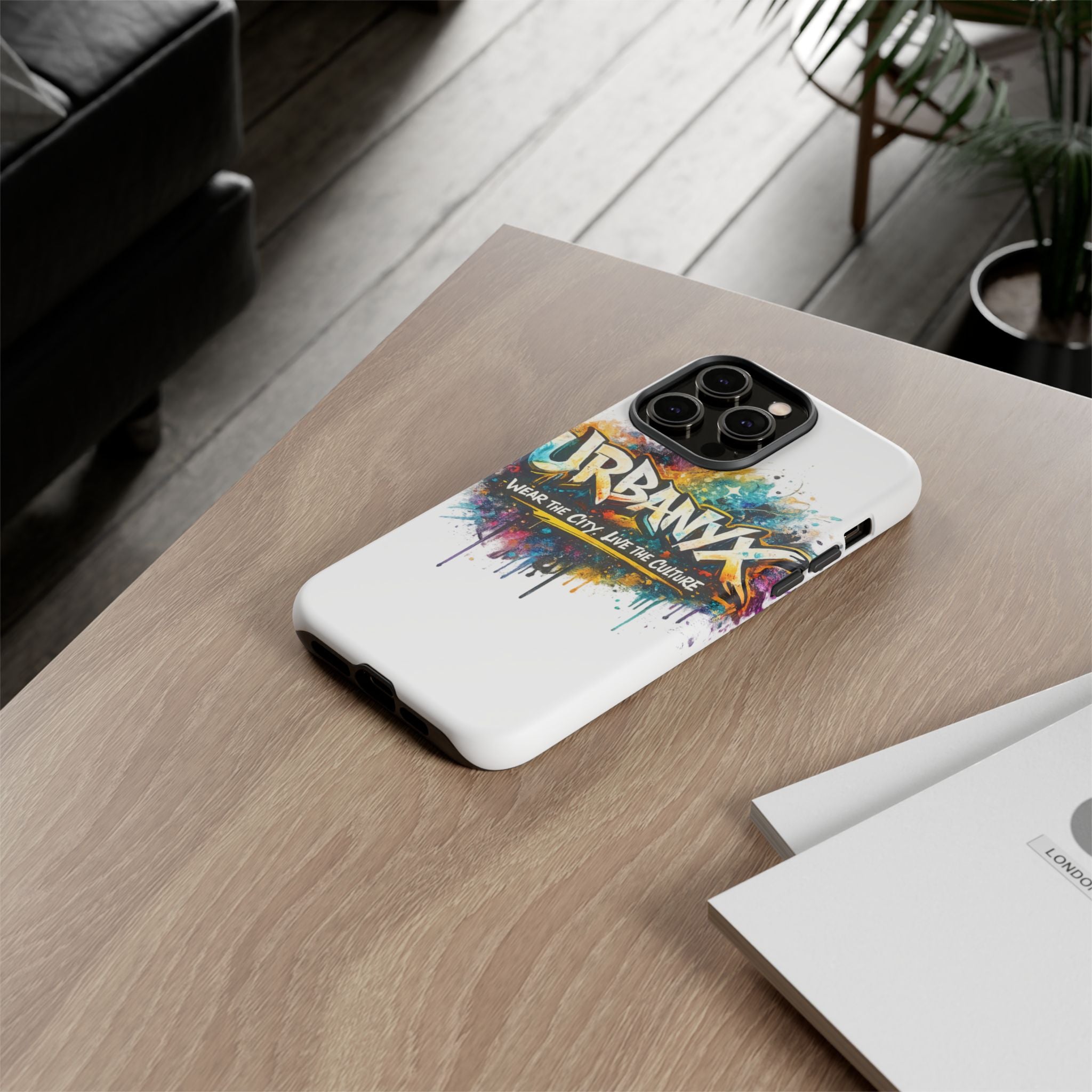 Urbanyx Graffiti Tough Phone Case — 'Wear the City, Live the Culture'