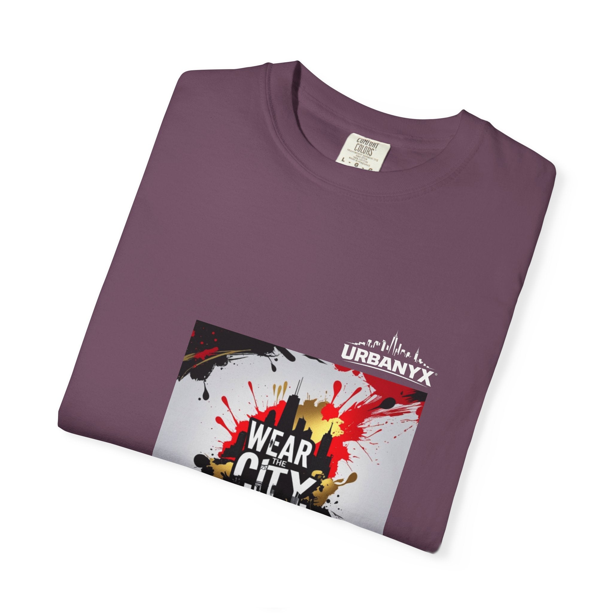 UrbanyX City Culture Splash T-Shirt — "Wear City Culture" Graphic Tee
