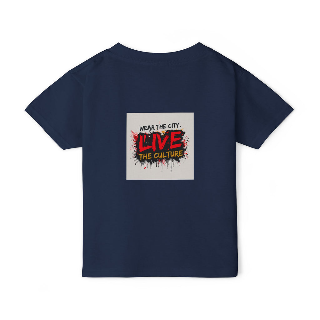 Urbanyx Toddler T-Shirt — 'Wear the City. Live the Culture' Urban Skyline Tee