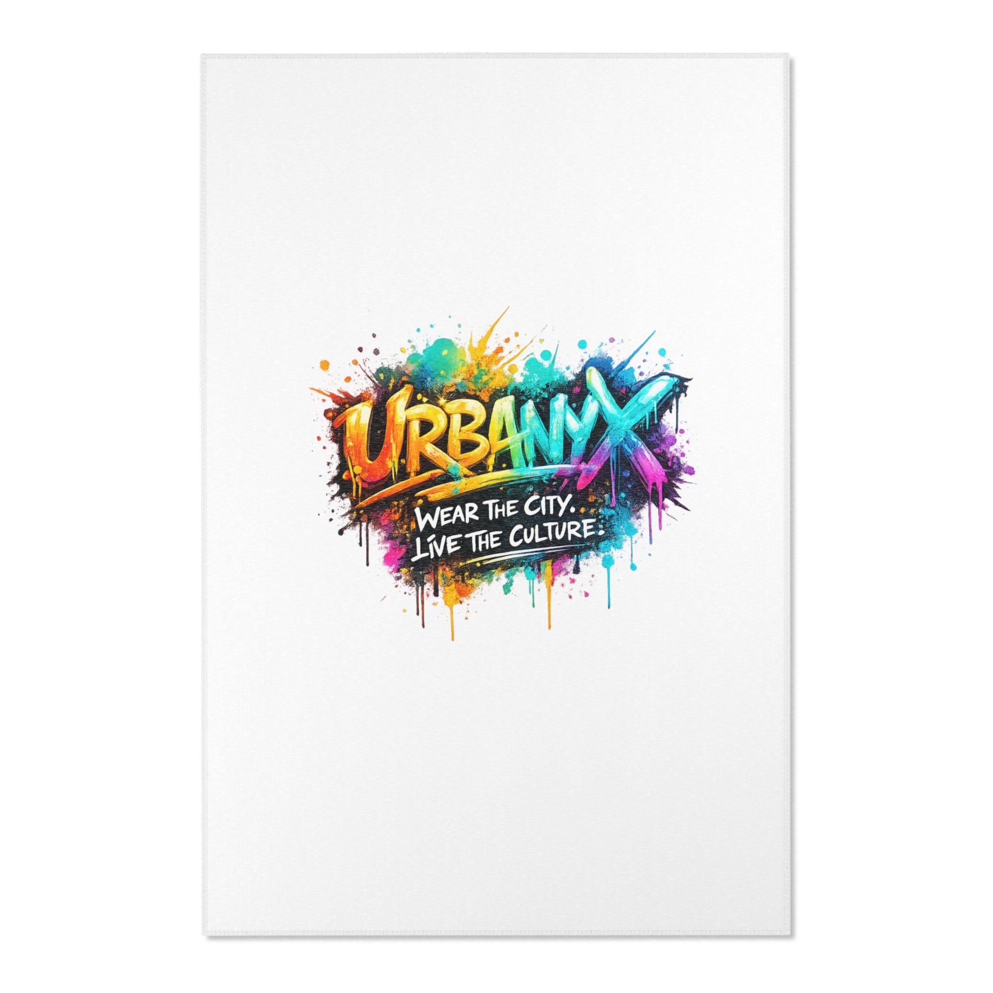 Urbanyx Graffiti Area Rug — "Wear the City, Live the Culture"