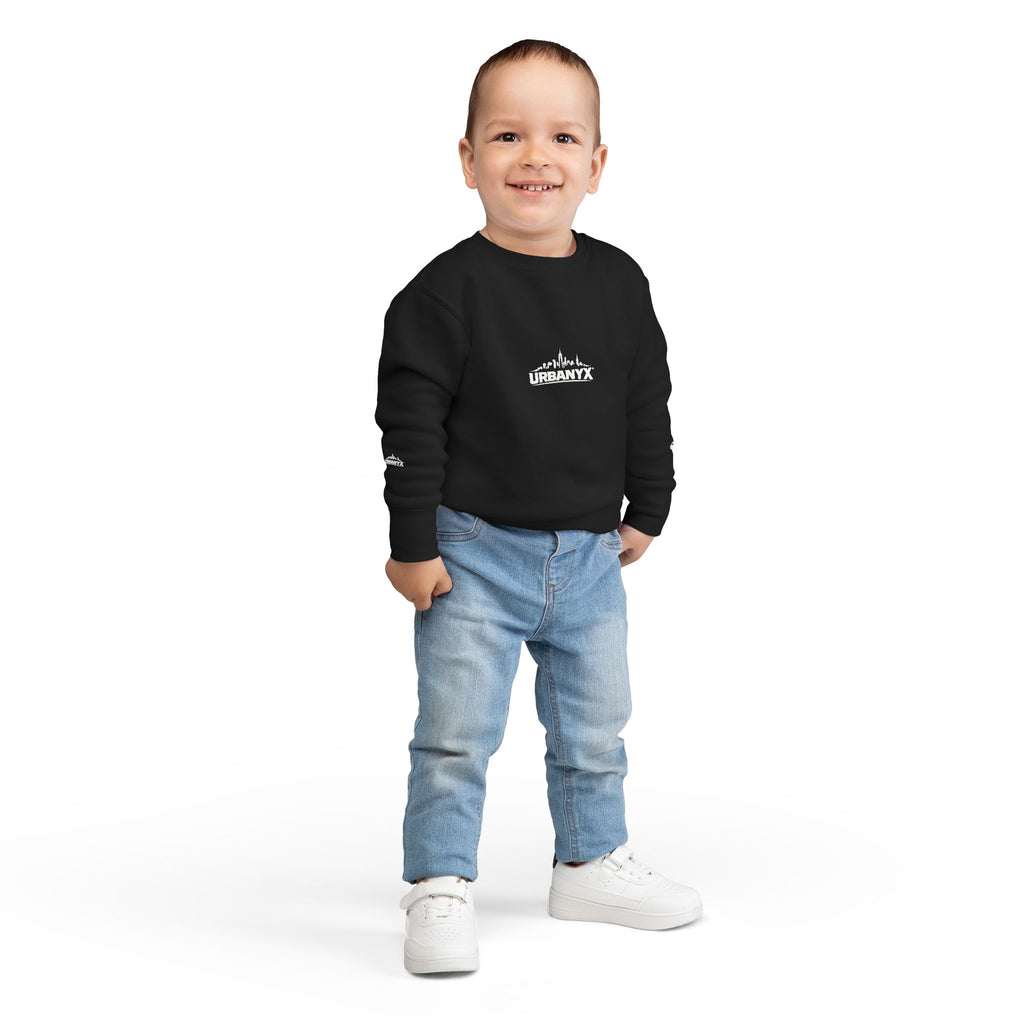 Urbanyx Toddler Sweatshirt — 'Wear the City, Live the Culture' Urban Kids Crewneck