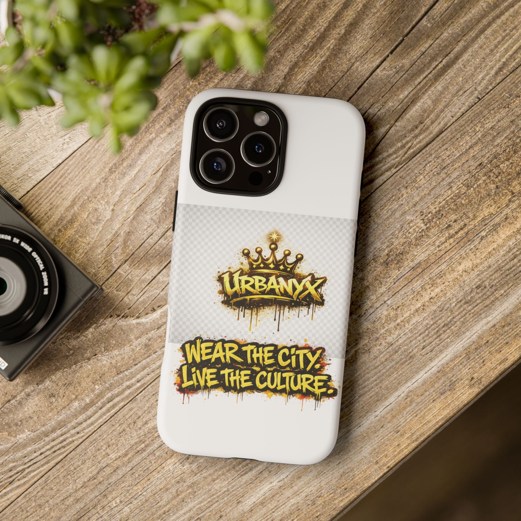 Phone Case - UrbanX Graffiti "Wear the City, Live the Culture" Protective Tough Case