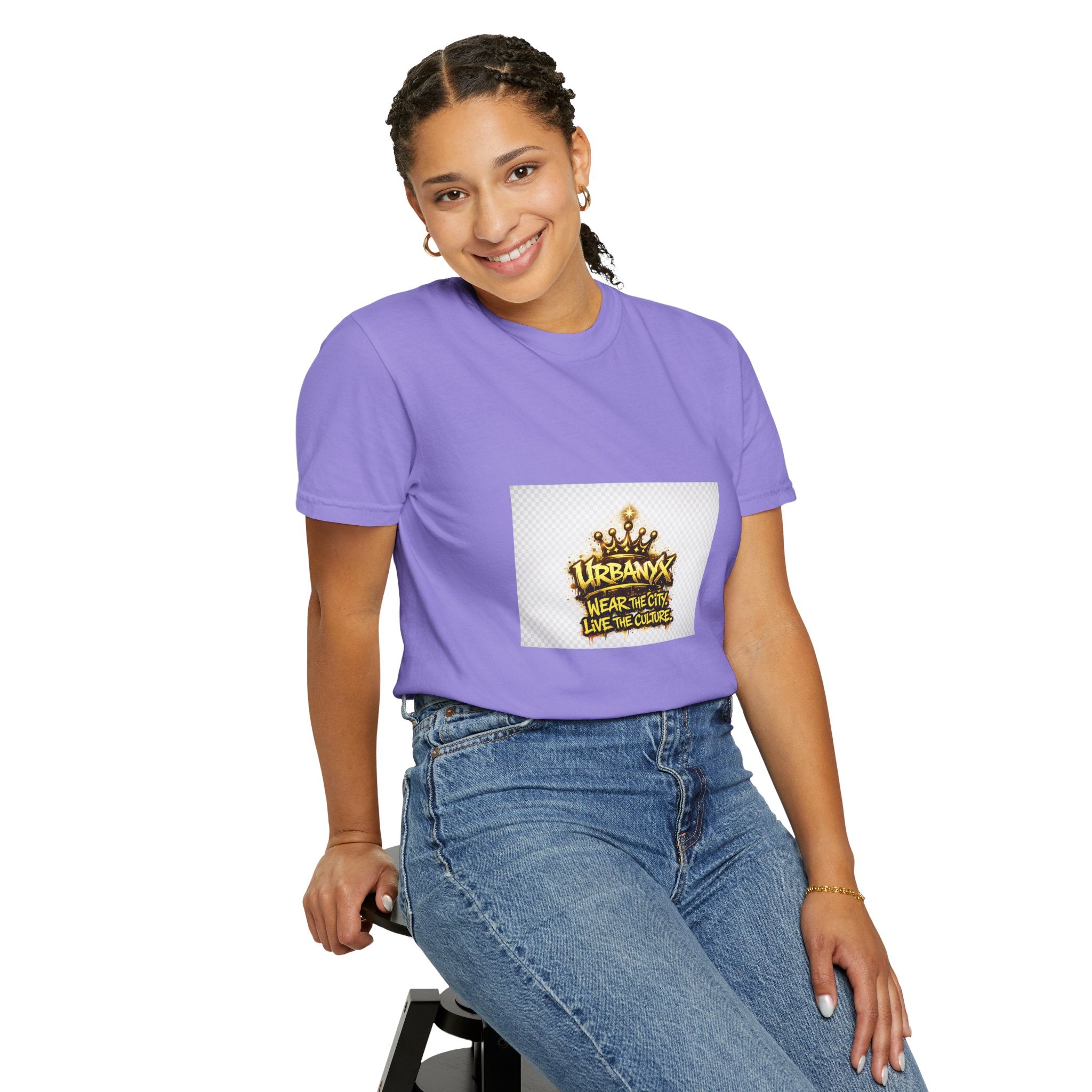 Urbanyx Crown T-Shirt — "Wear the City, Live the Culture" Streetwear Tee