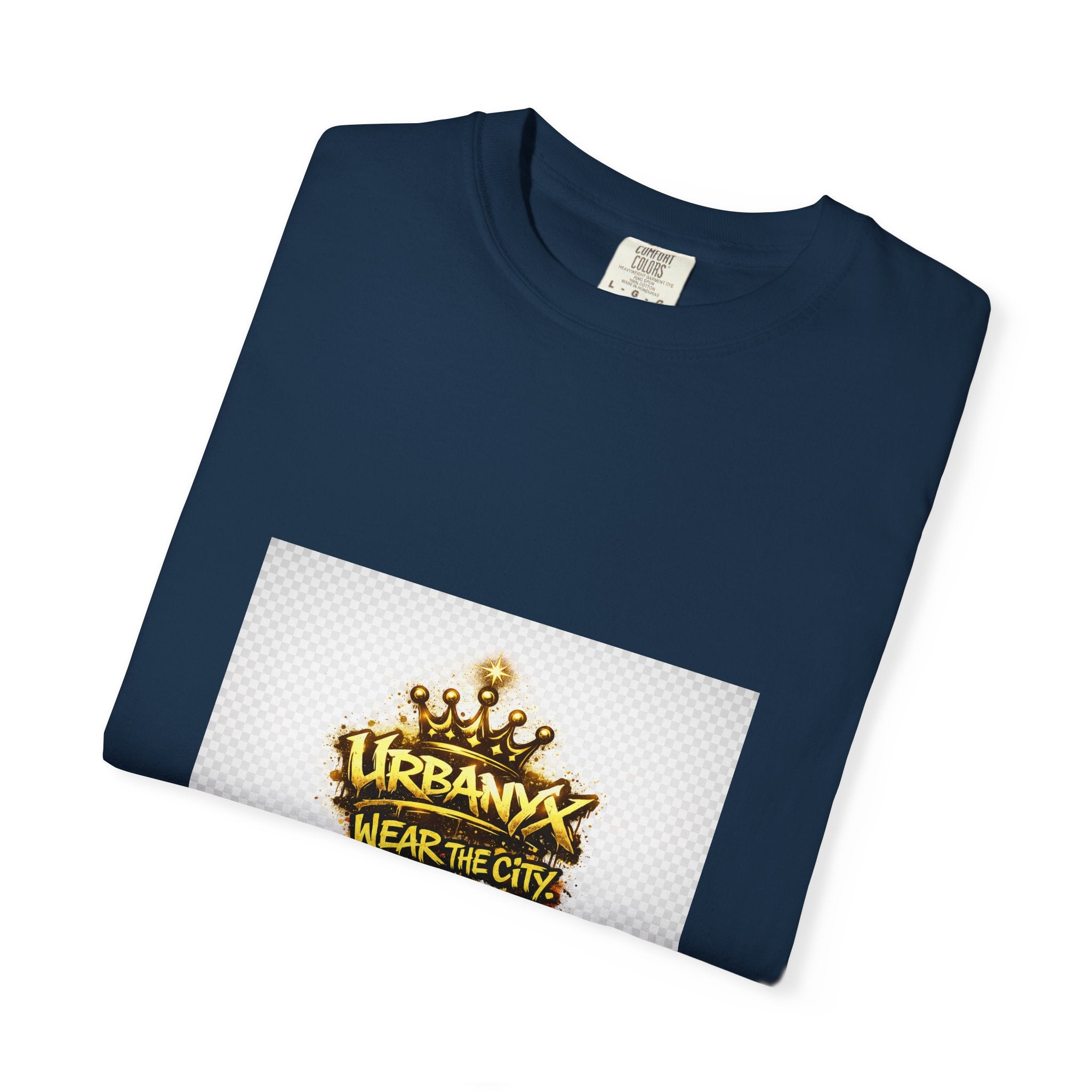 Urbanyx Crown T-Shirt — "Wear the City, Live the Culture" Streetwear Tee