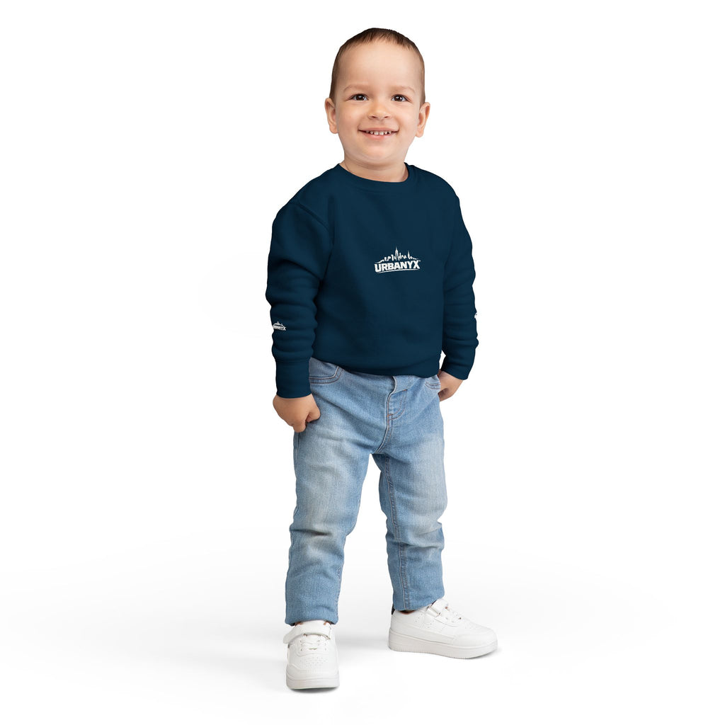 Urbanyx Toddler Sweatshirt — 'Wear the City, Live the Culture' Urban Kids Crewneck