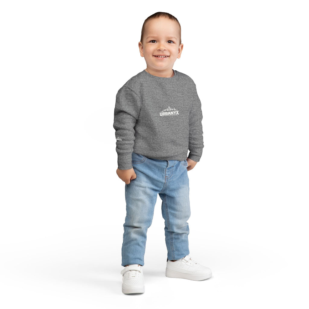 Urbanyx Toddler Sweatshirt — 'Wear the City, Live the Culture' Urban Kids Crewneck