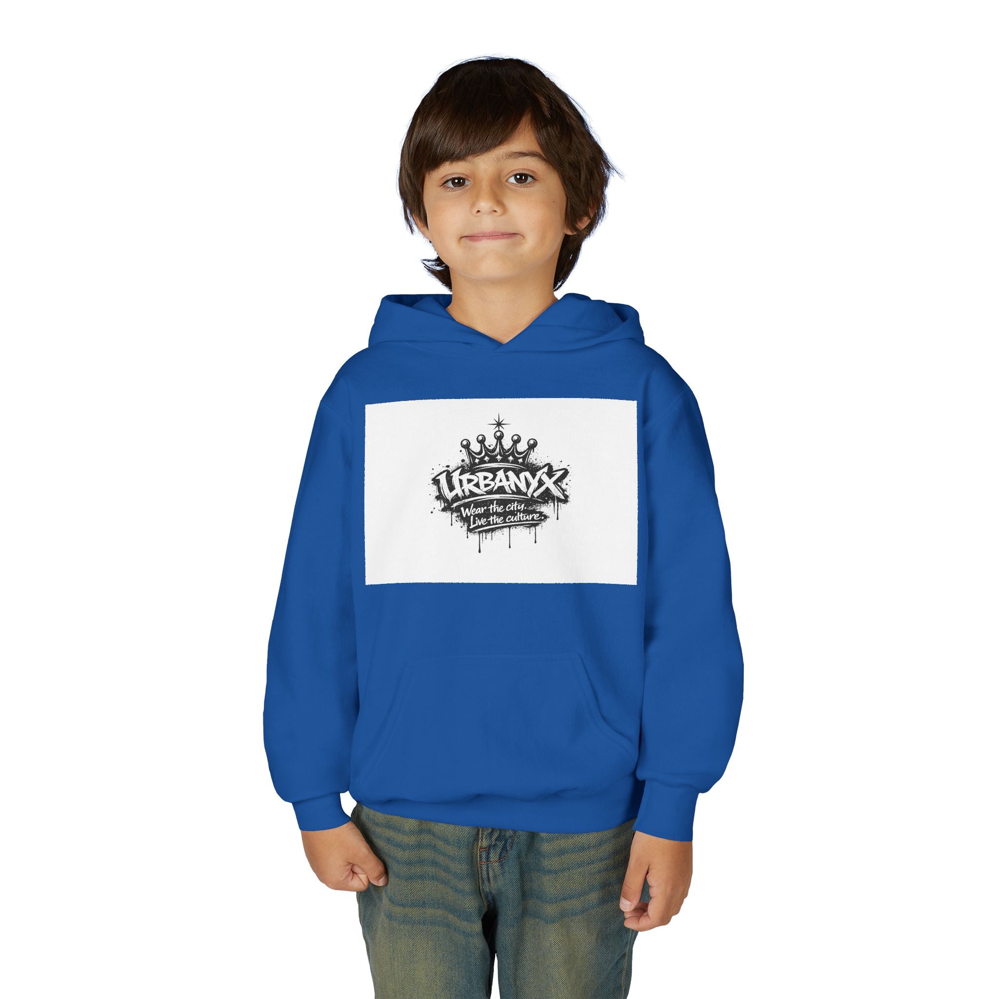 Urbanyx Youth Hoodie with Urban Graffiti 'UrbanX' Logo
