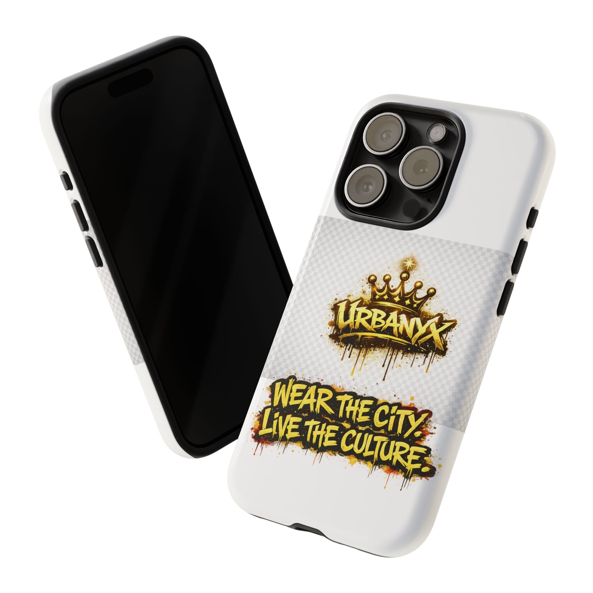 Phone Case - UrbanX Graffiti "Wear the City, Live the Culture" Protective Tough Case