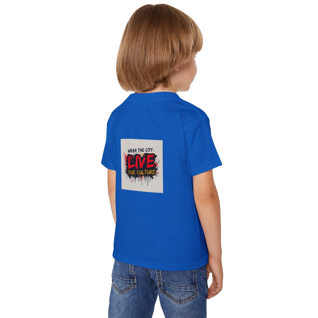 Urbanyx Toddler T-Shirt — 'Wear the City. Live the Culture' Urban Skyline Tee