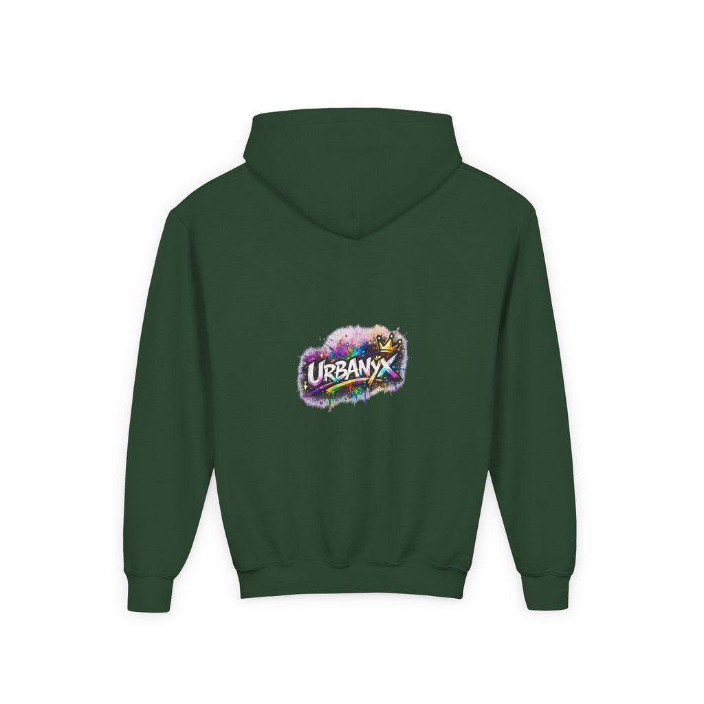 Urbanyx Youth Hoodie with Urban Graffiti 'UrbanX' Logo