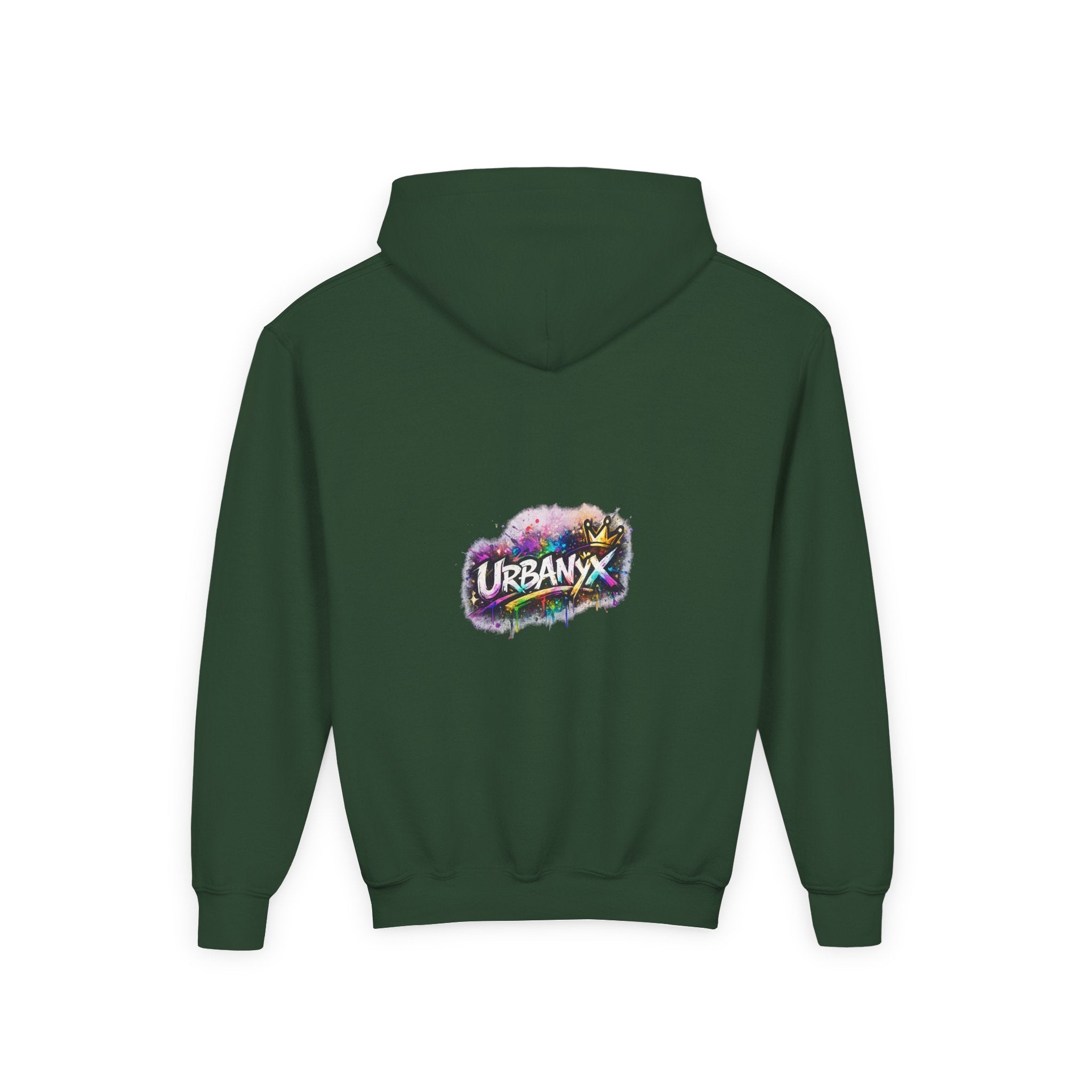 Urbanyx Youth Hoodie with Urban Graffiti 'UrbanX' Logo