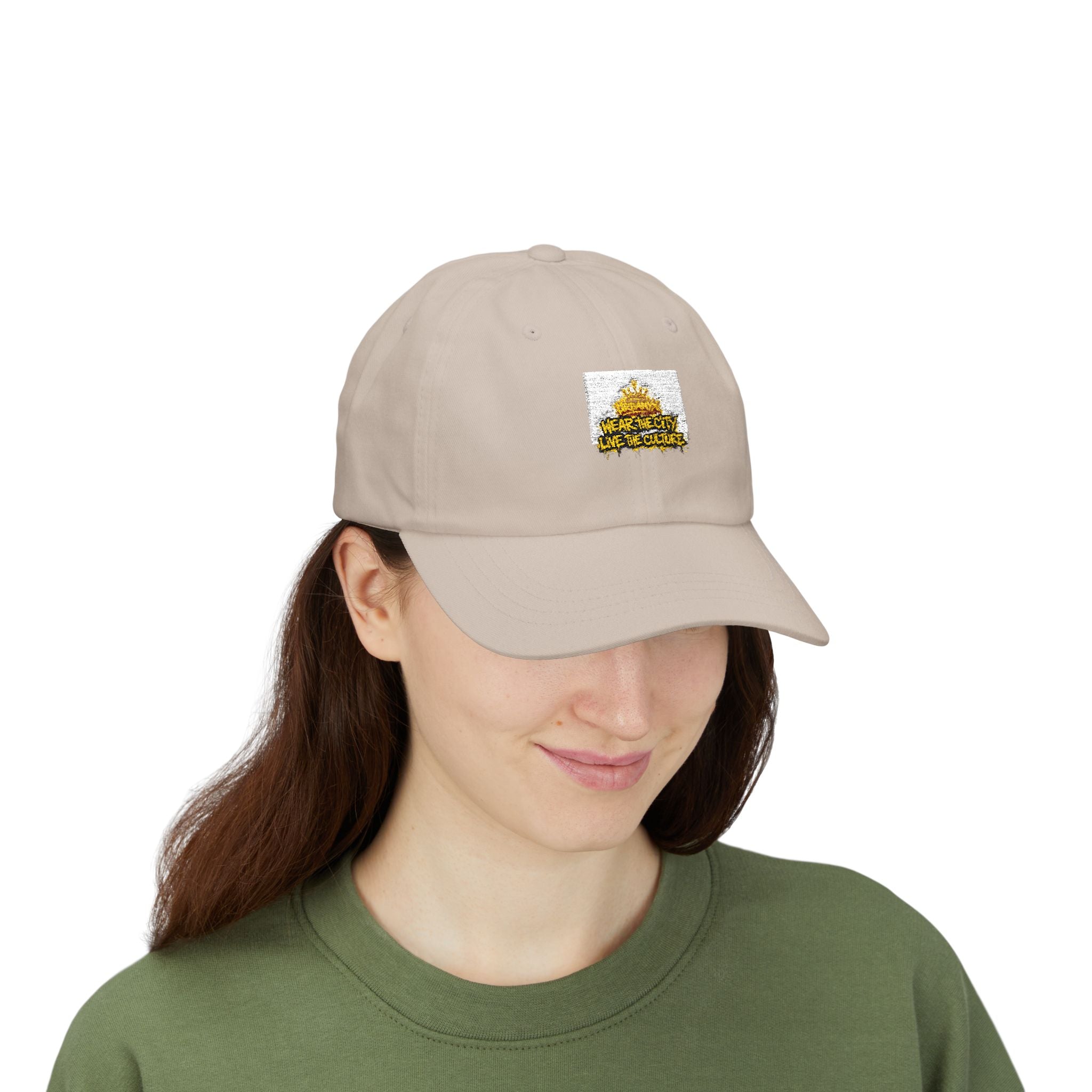 Dad Cap — 'Leader of the Pack' Graffiti-Style Embroidered Hat
