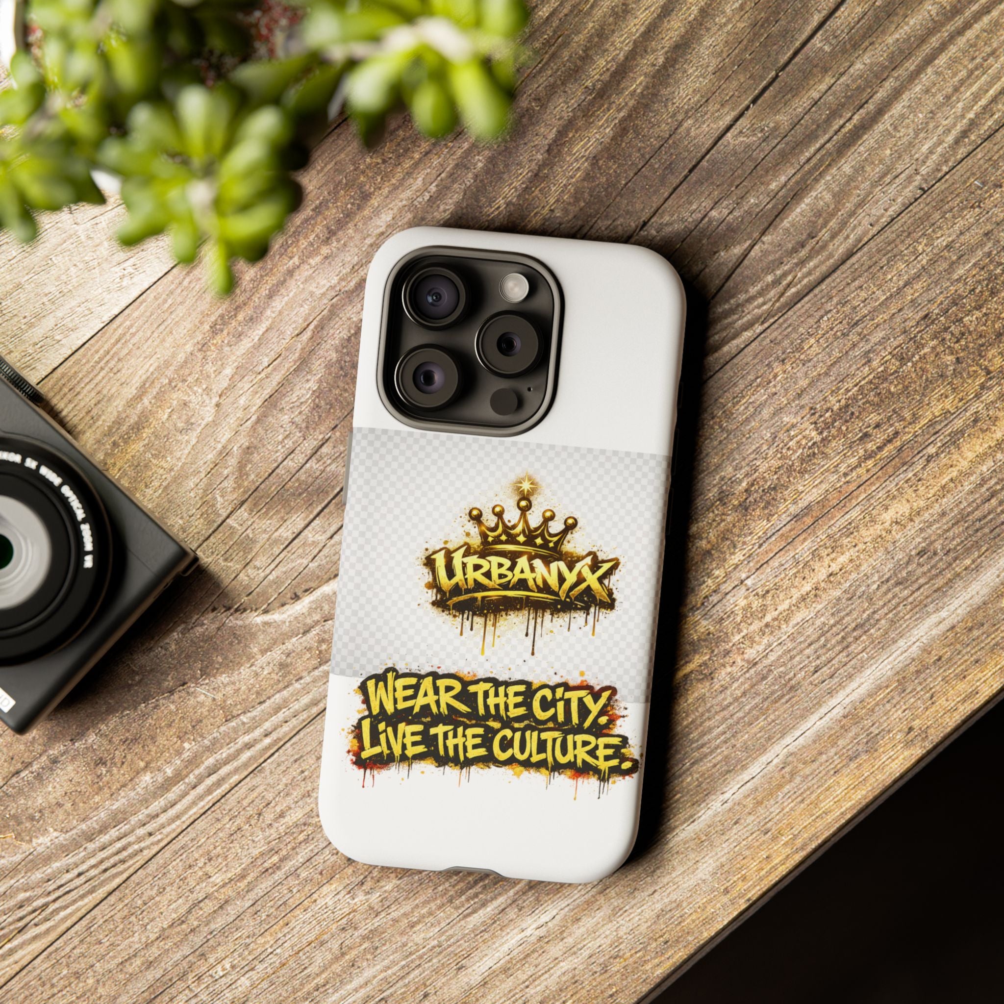 Phone Case - UrbanX Graffiti "Wear the City, Live the Culture" Protective Tough Case