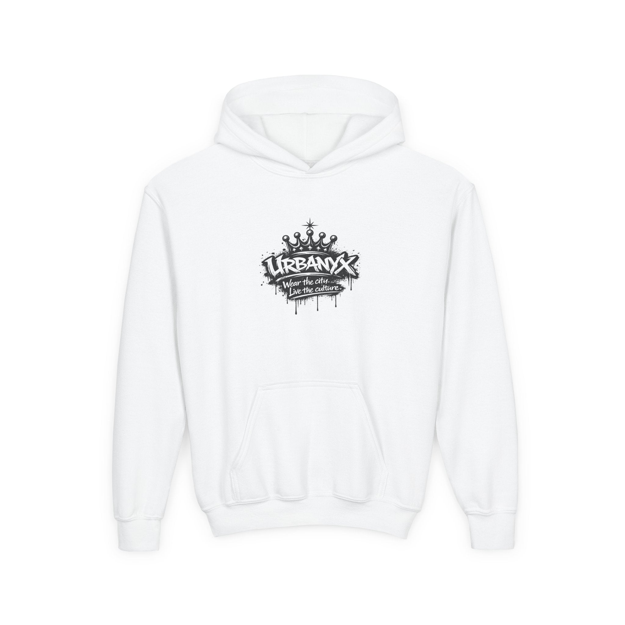 Urbanyx Youth Hoodie with Urban Graffiti 'UrbanX' Logo
