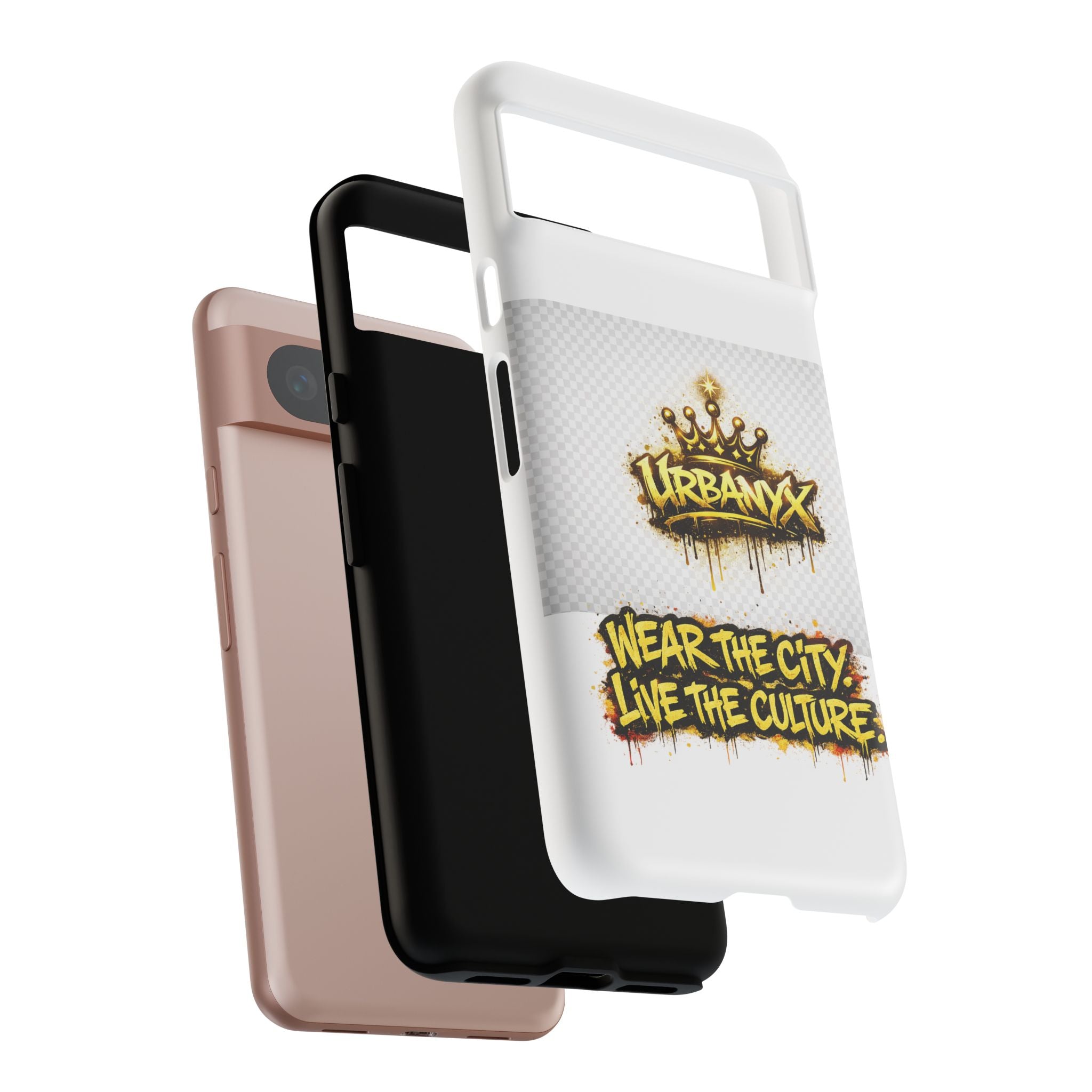 Phone Case - UrbanX Graffiti "Wear the City, Live the Culture" Protective Tough Case