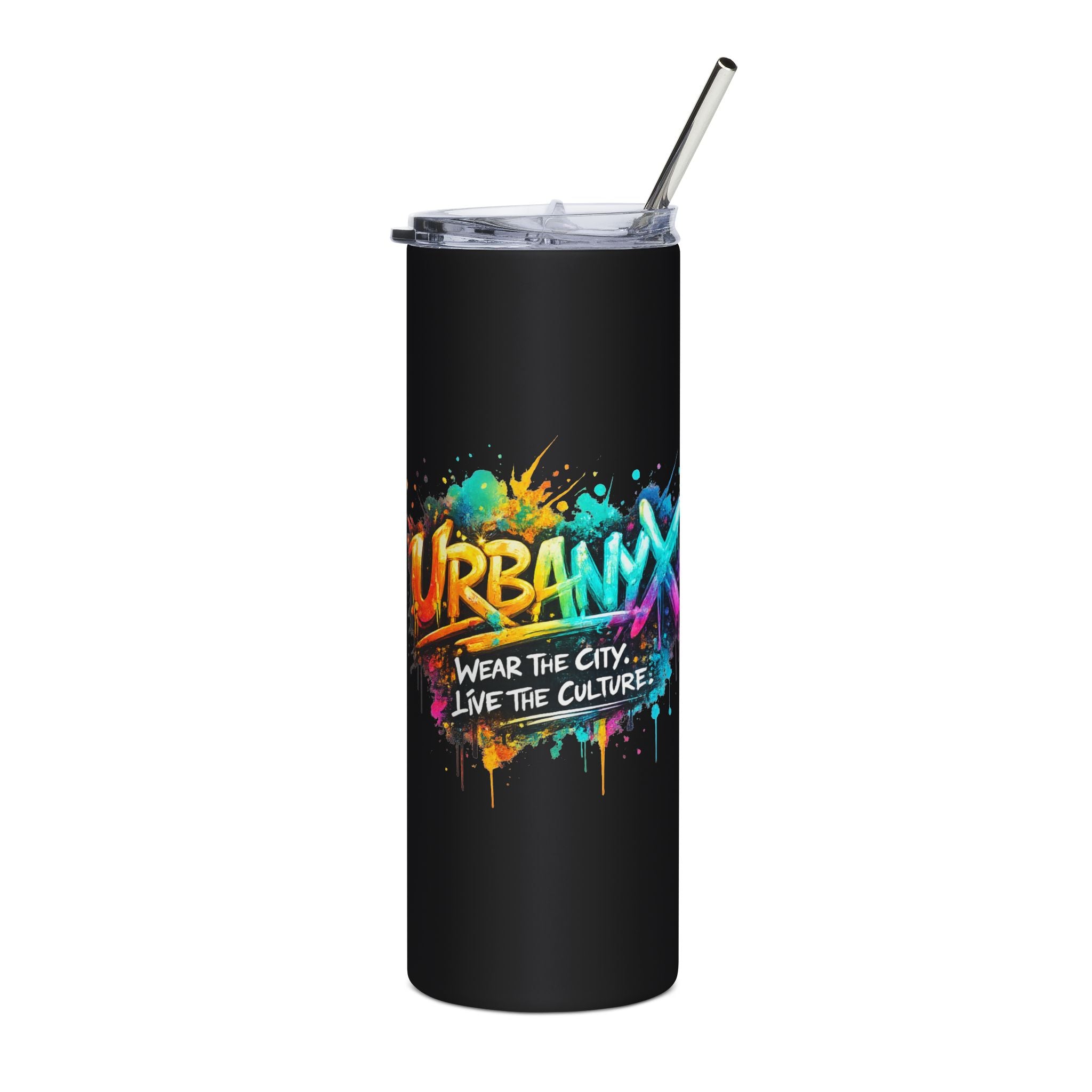 Urbanyx Graffiti 20oz Stainless Tumbler — "Wear the City, Live the Culture"