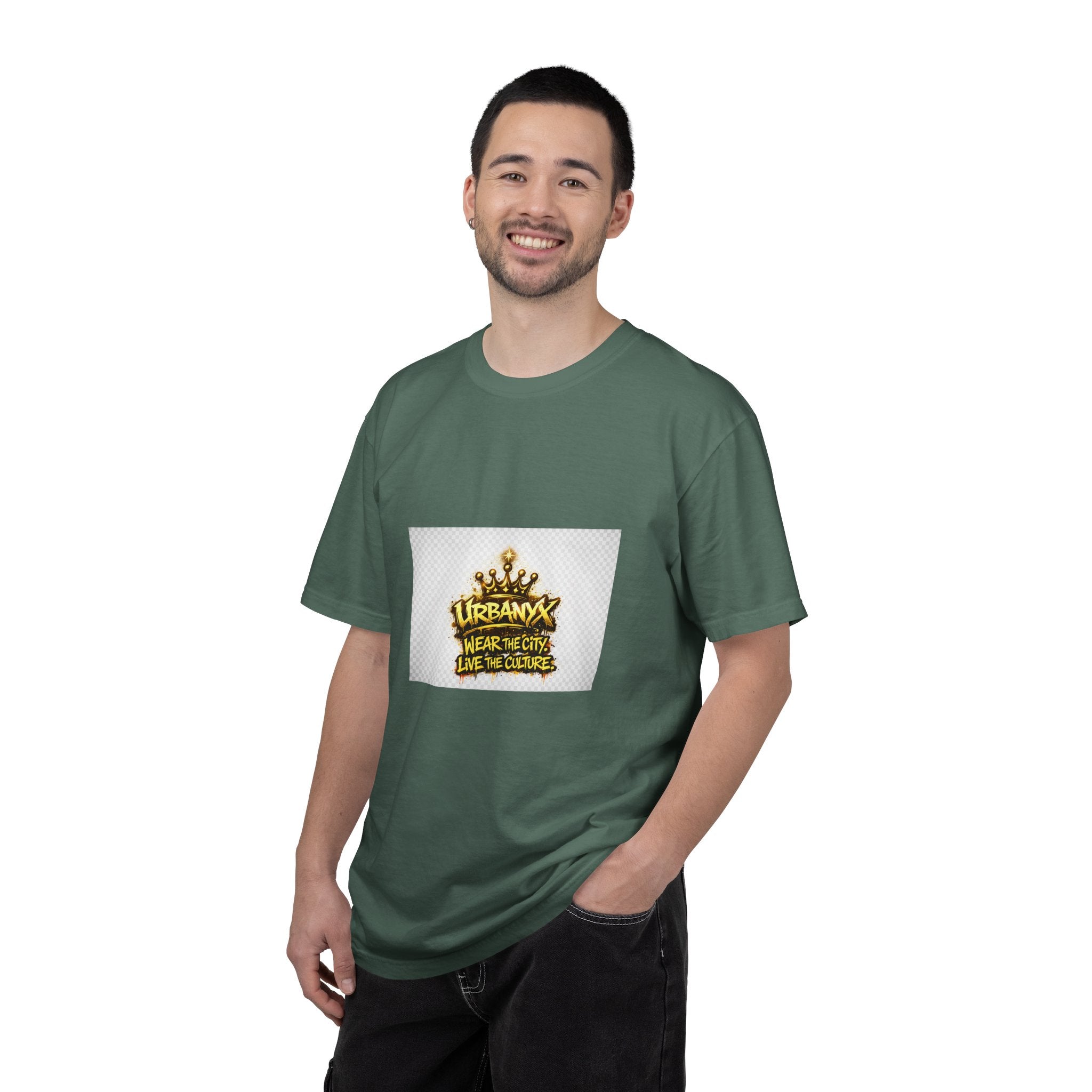 Urbanyx Crown T-Shirt — "Wear the City, Live the Culture" Streetwear Tee
